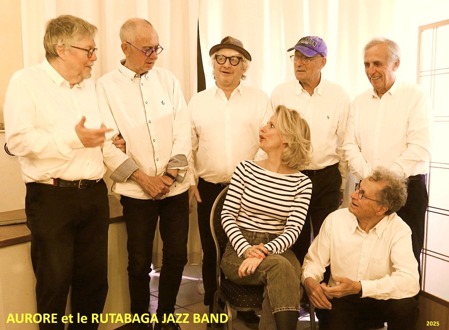 Concert du Rutabaga Jazz Band et Aurore, jazz et chanson de la Nouvelle Orl�ans