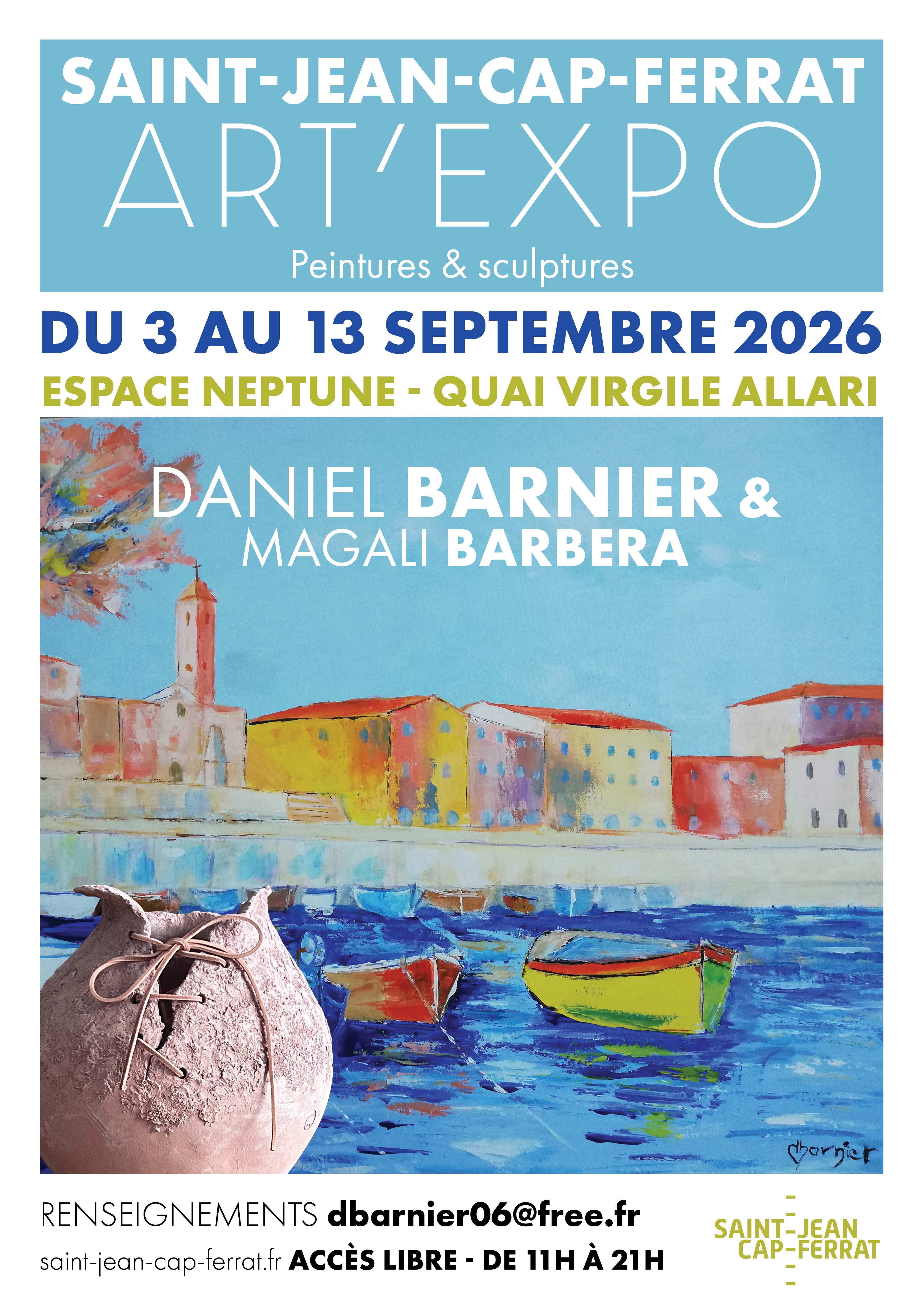 Exposition : Daniel Barnier et son invit�e Magali Barbera