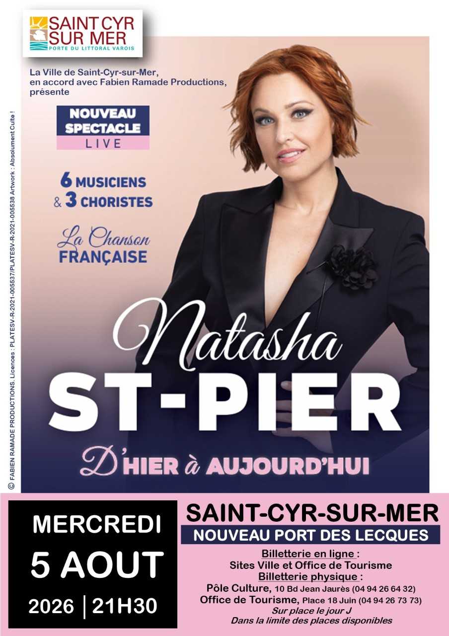 Concert Natasha St-Pier d'hier � aujourd'hui