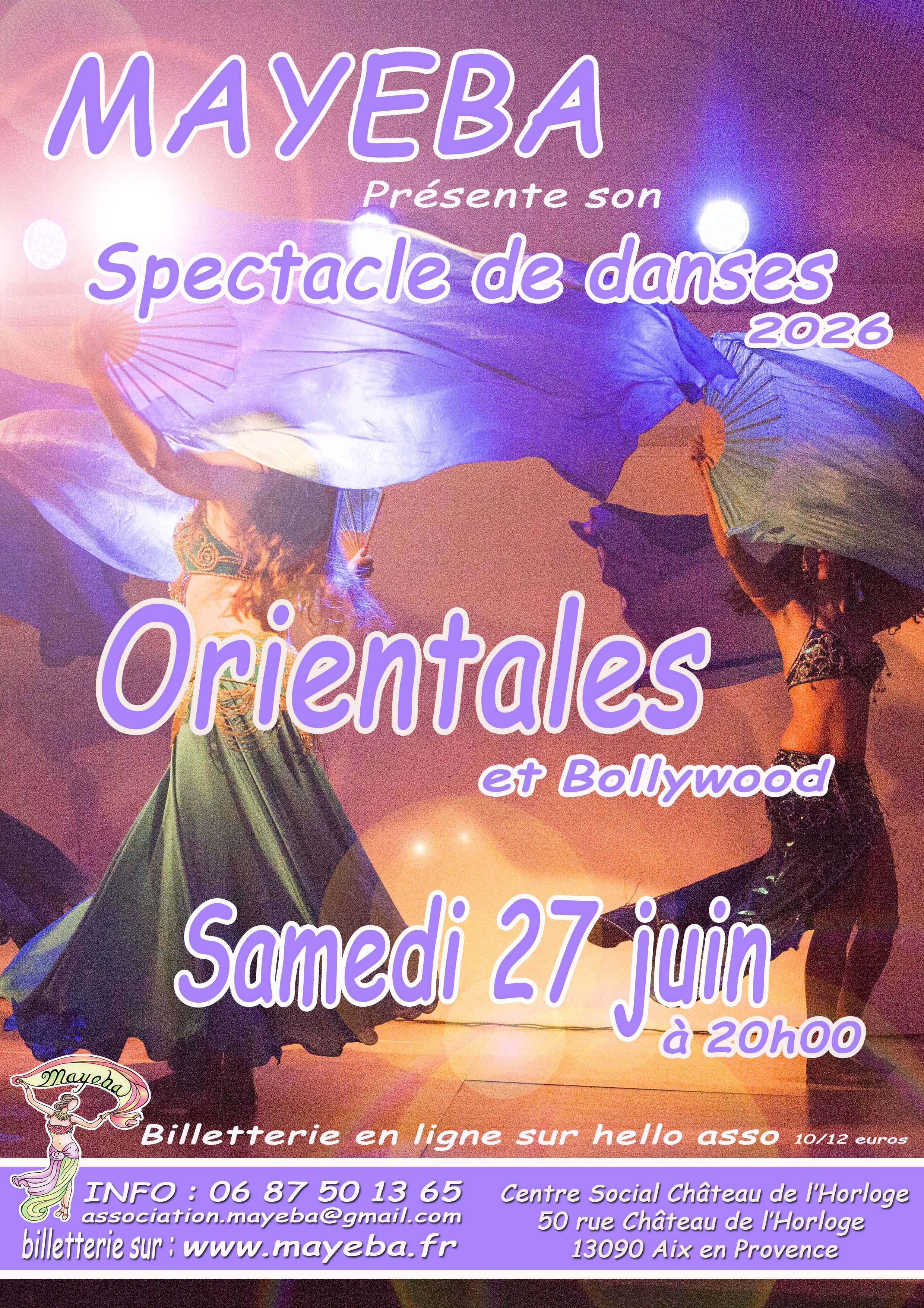 Spectacle danses orientales