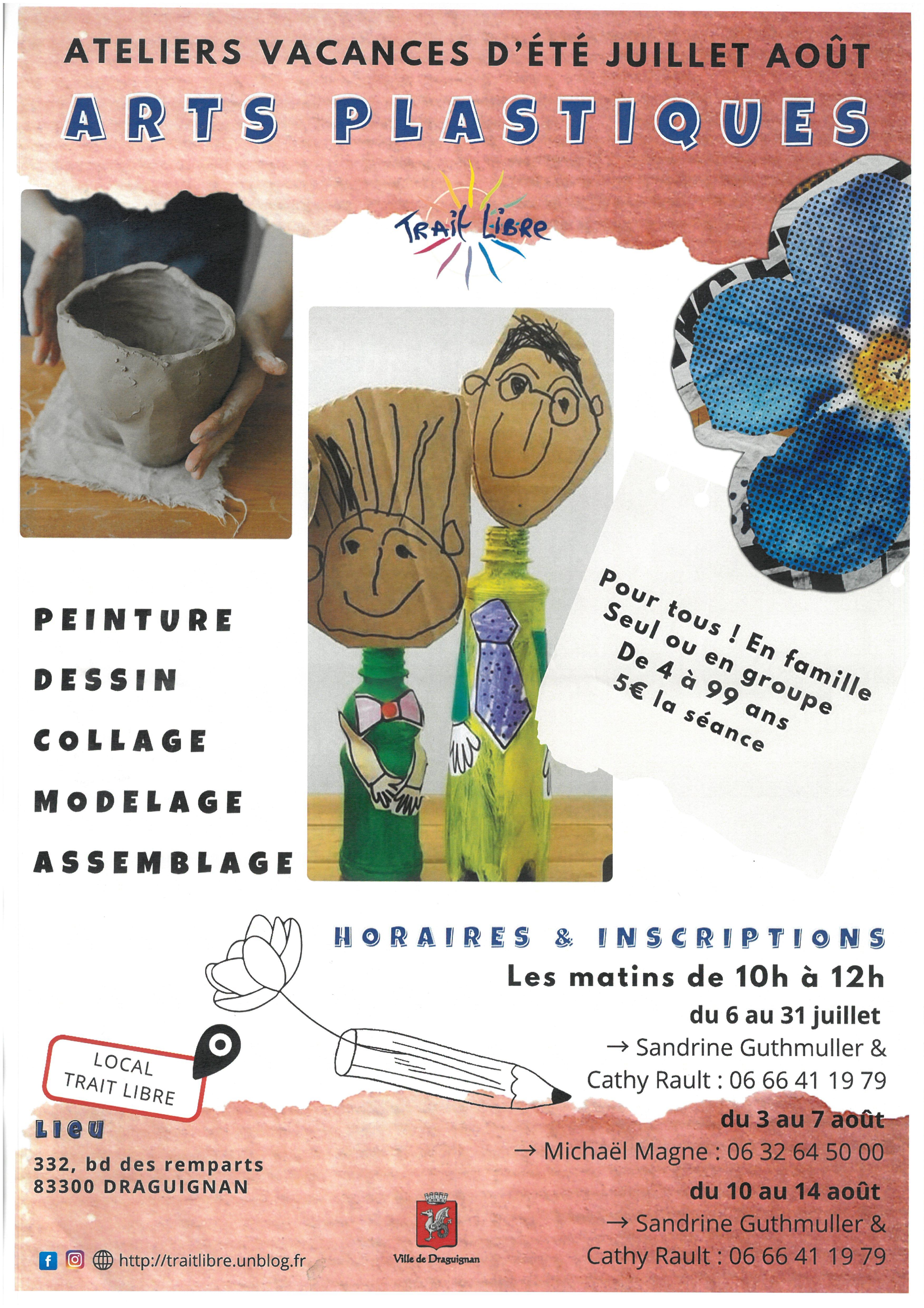 Ateliers Arts plastiques