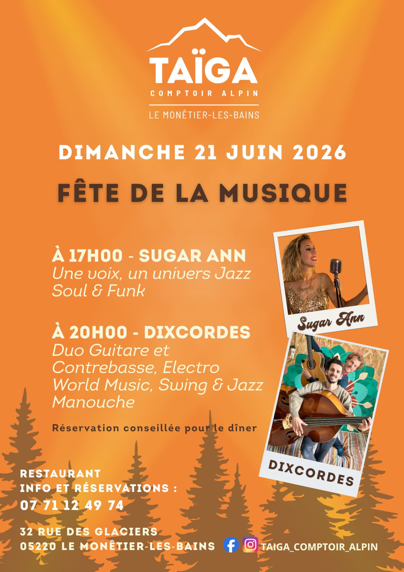 F�te de la musique au Ta�ga