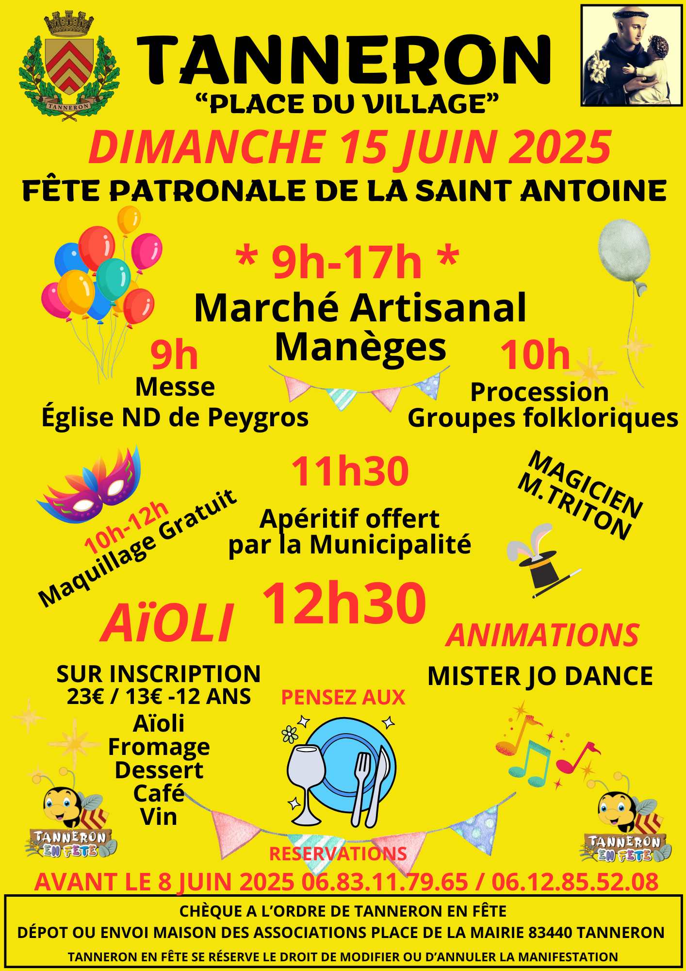 Fte Patronale de la Saint Antoine de Padoue