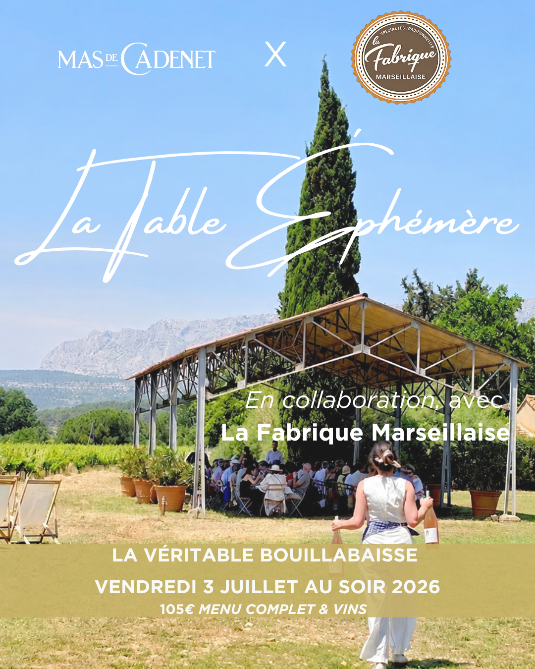 La Table Eph�m�re - La Bouillabaisse Traditionnelle