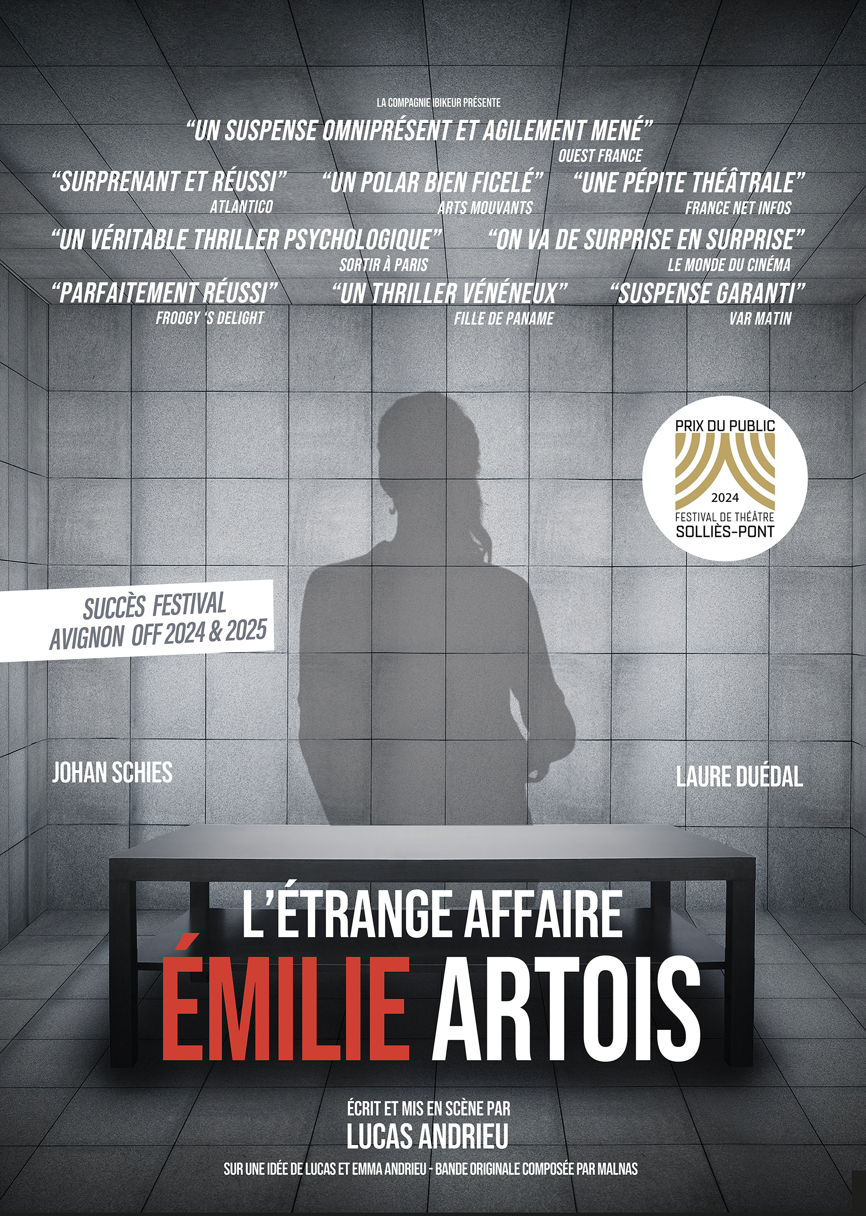 Th��tre - L'�trange affaire �milie Artois