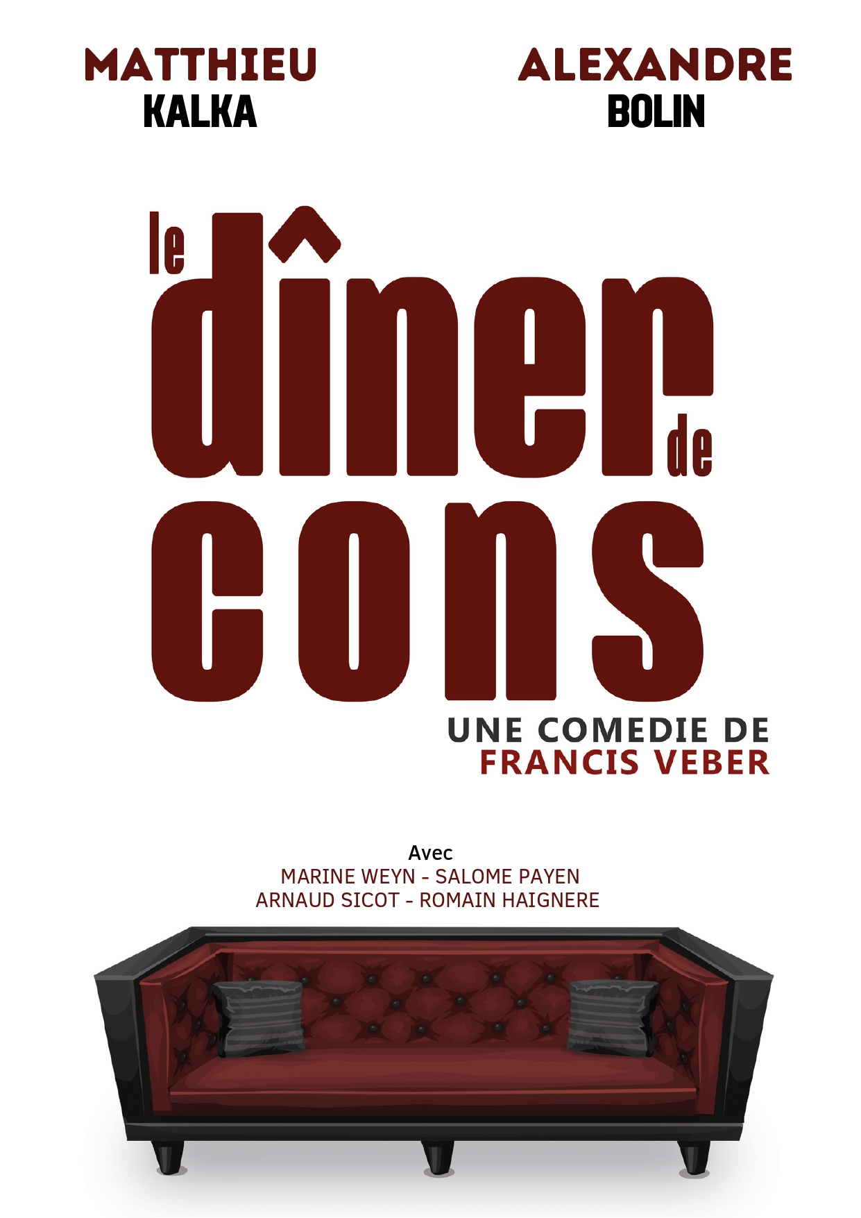 Th��tre - Le diner de cons