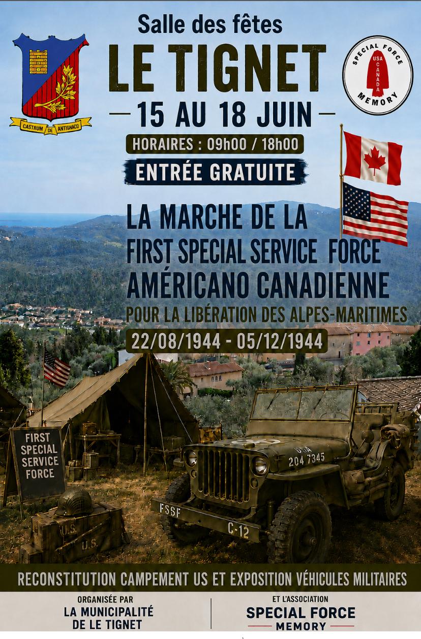 Exposition hommage aux Force Fran�aises, Am�ricaines et Canadiennes