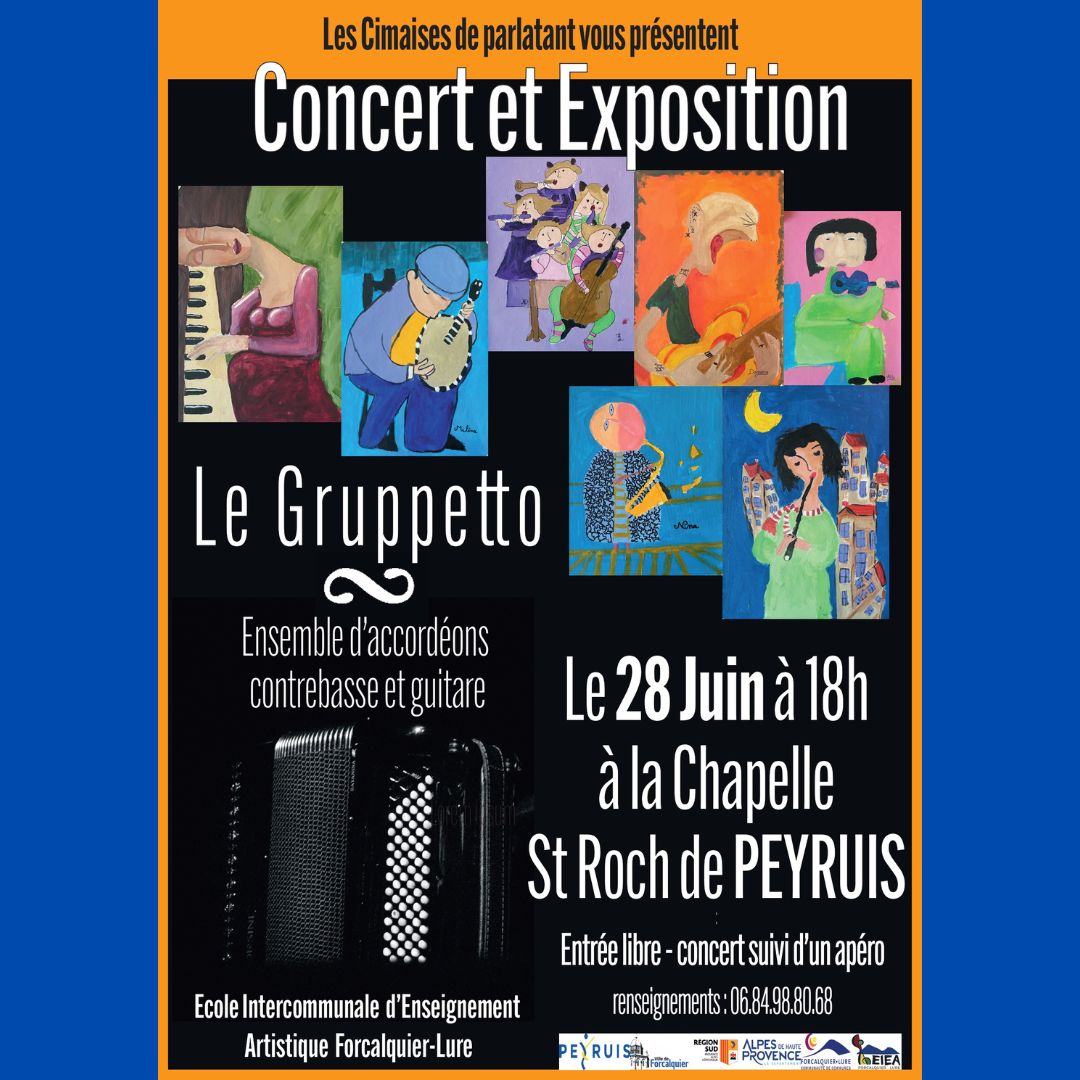 Concert et exposition : � Le Grupetto �