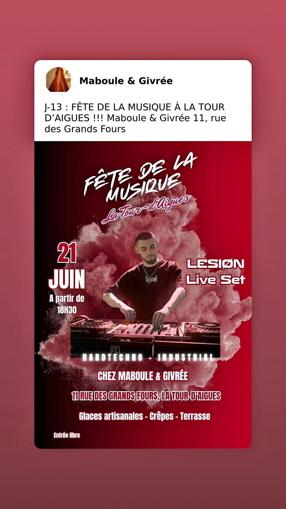F�te de la musique � La Tour-d'Aigues 
