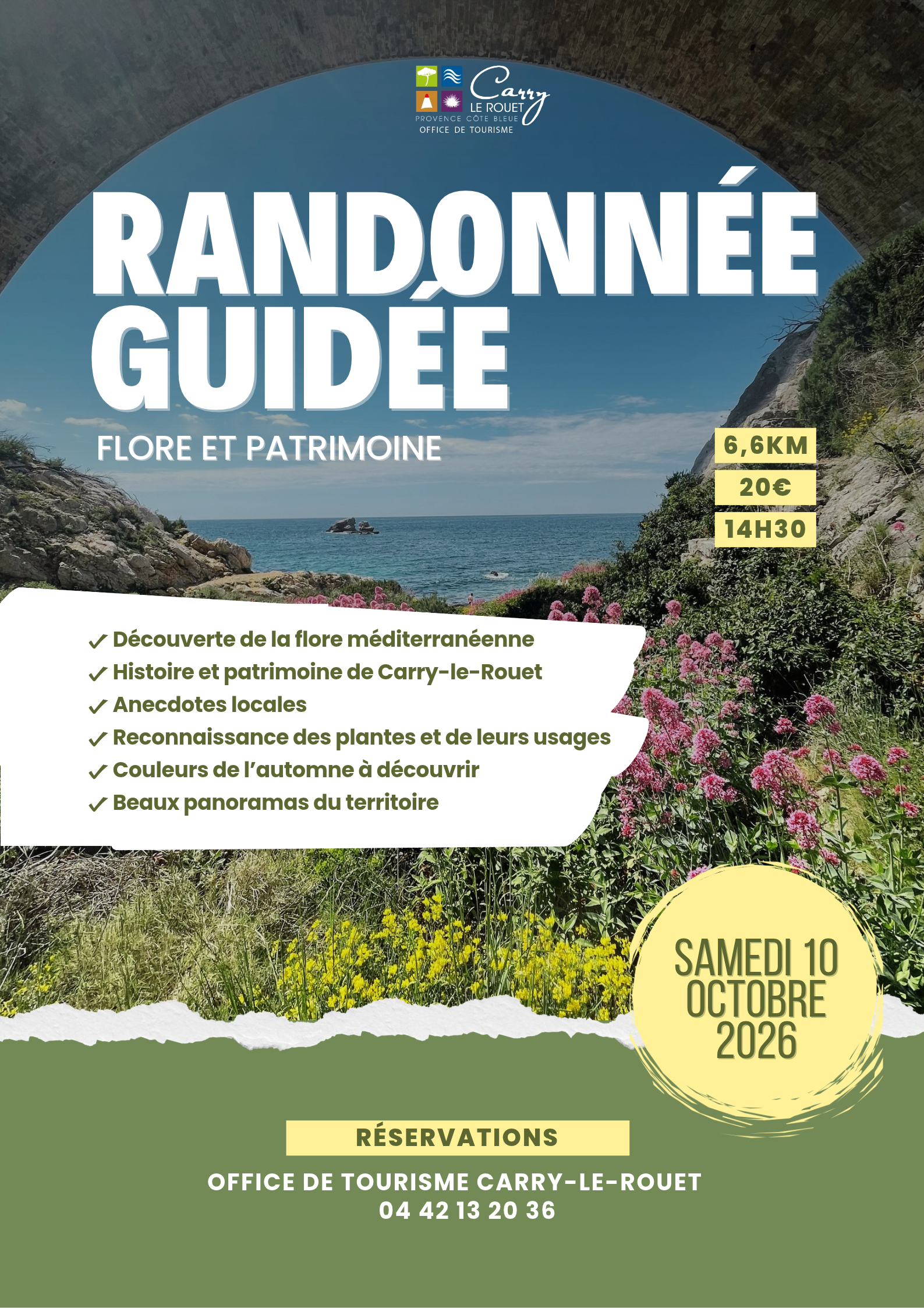 Randonn�e flore d'automne et patrimoine octobre