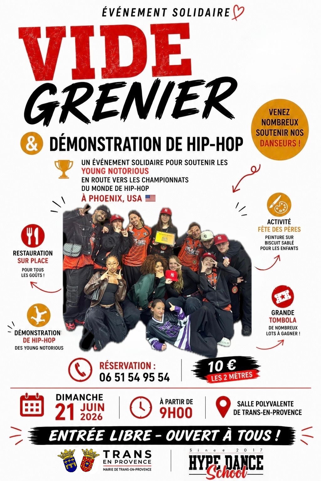 Vide grenier et atelier f�te des p�res- �v�nement solidaire
