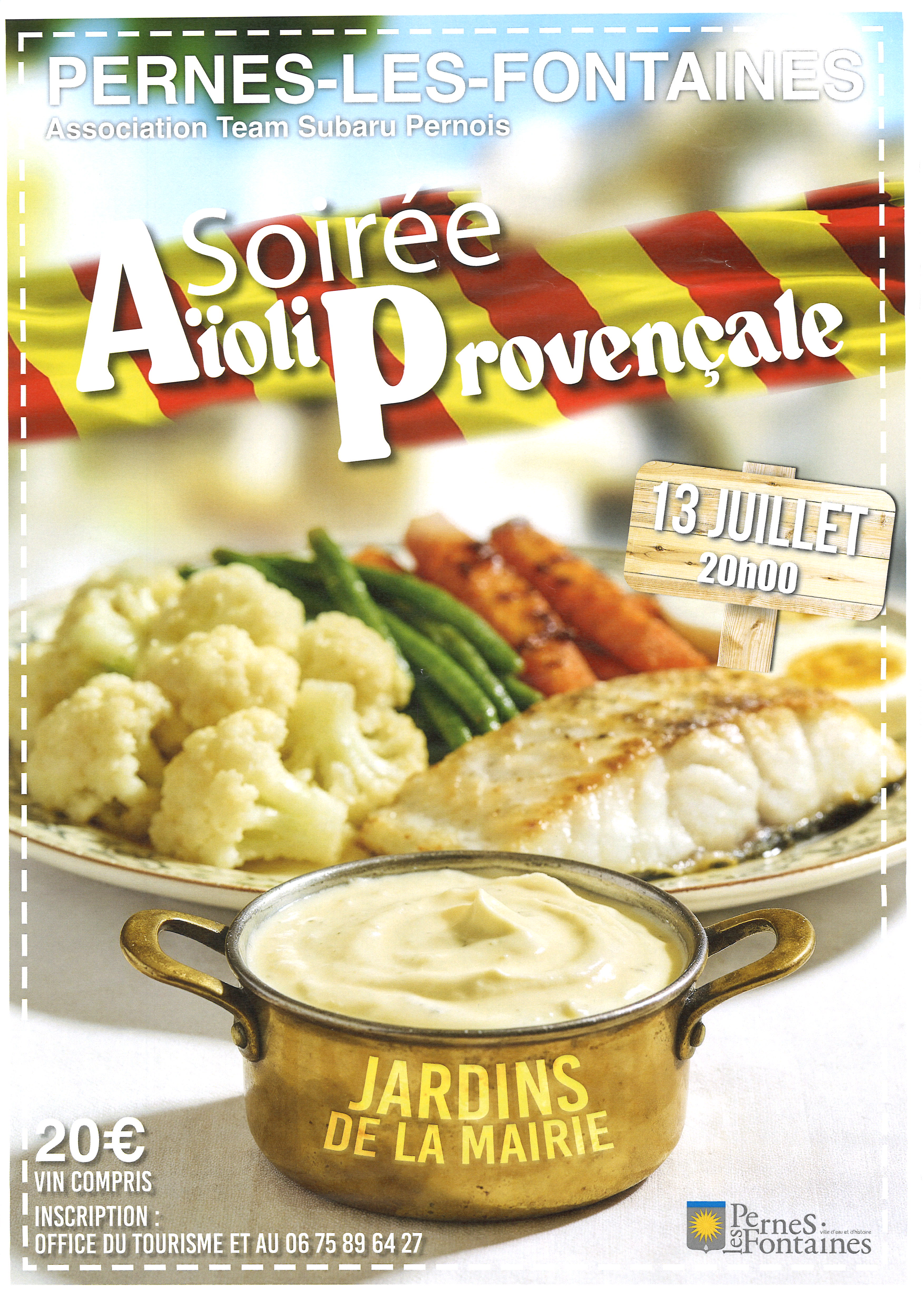 Soir�e a�oli proven�ale