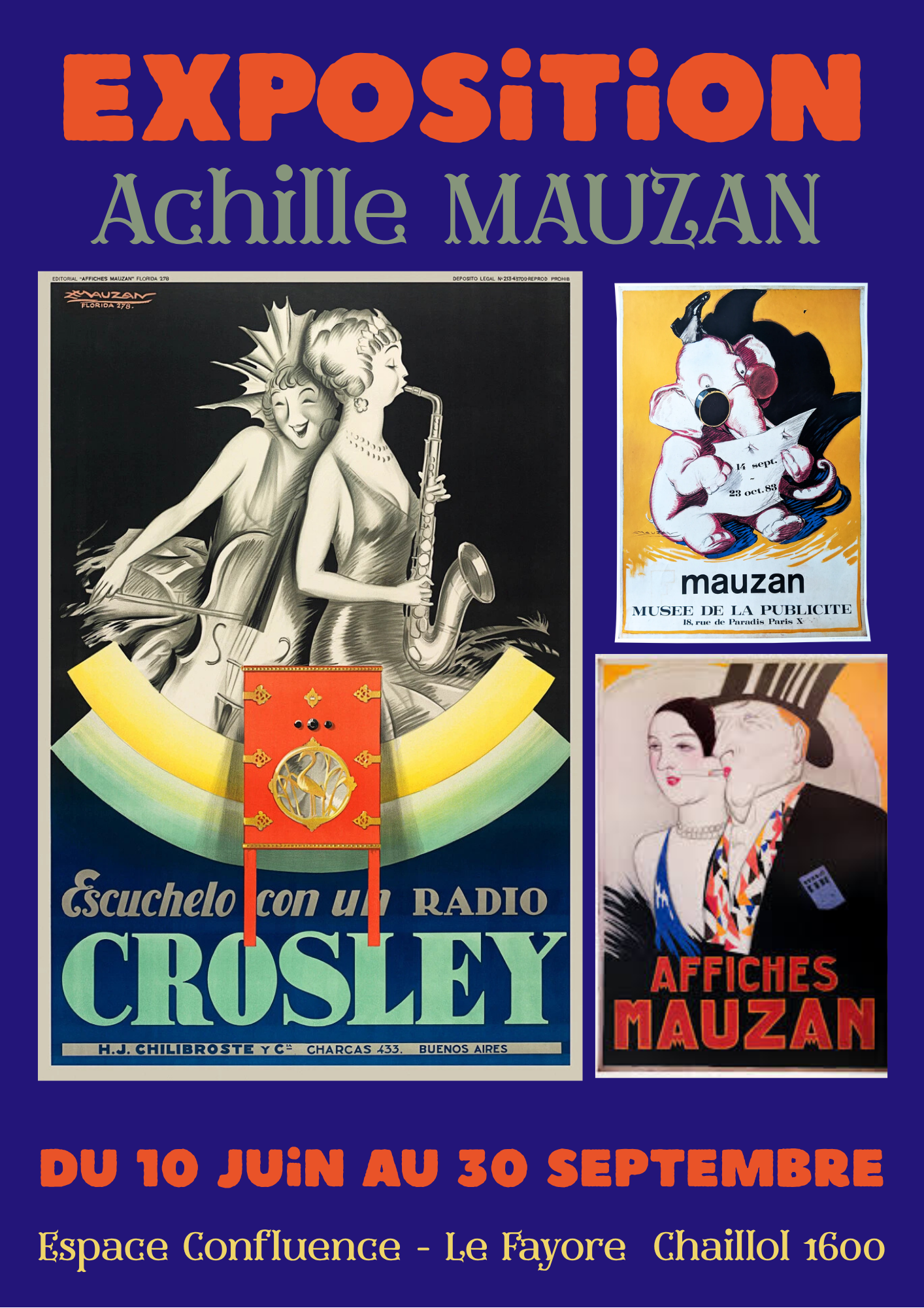 Exposition Achille Mauzan