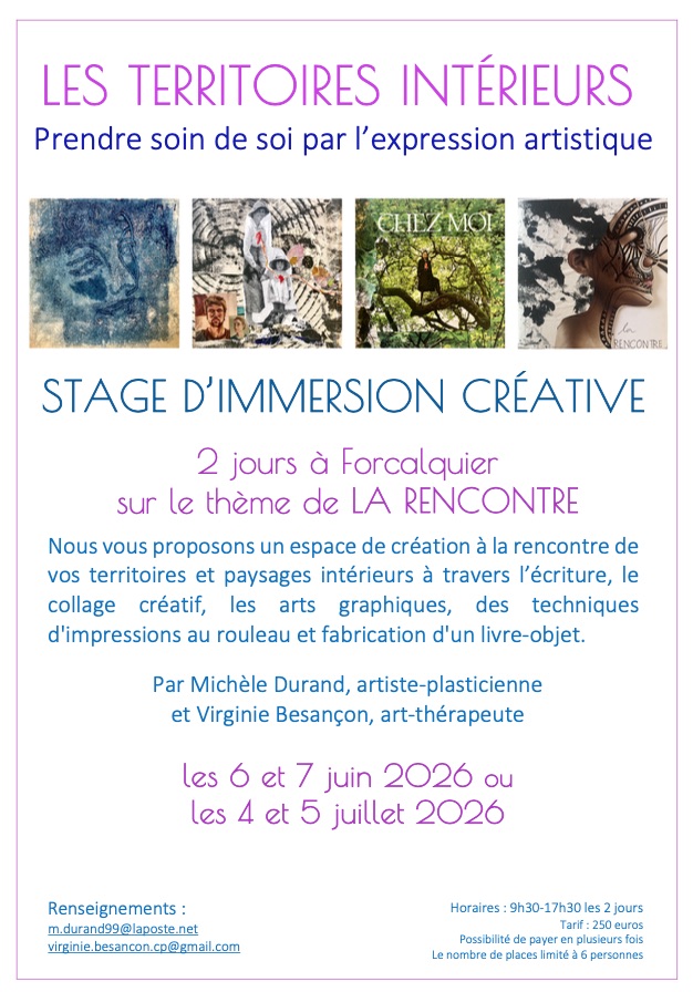 Stage d'Immersion Cr�ative