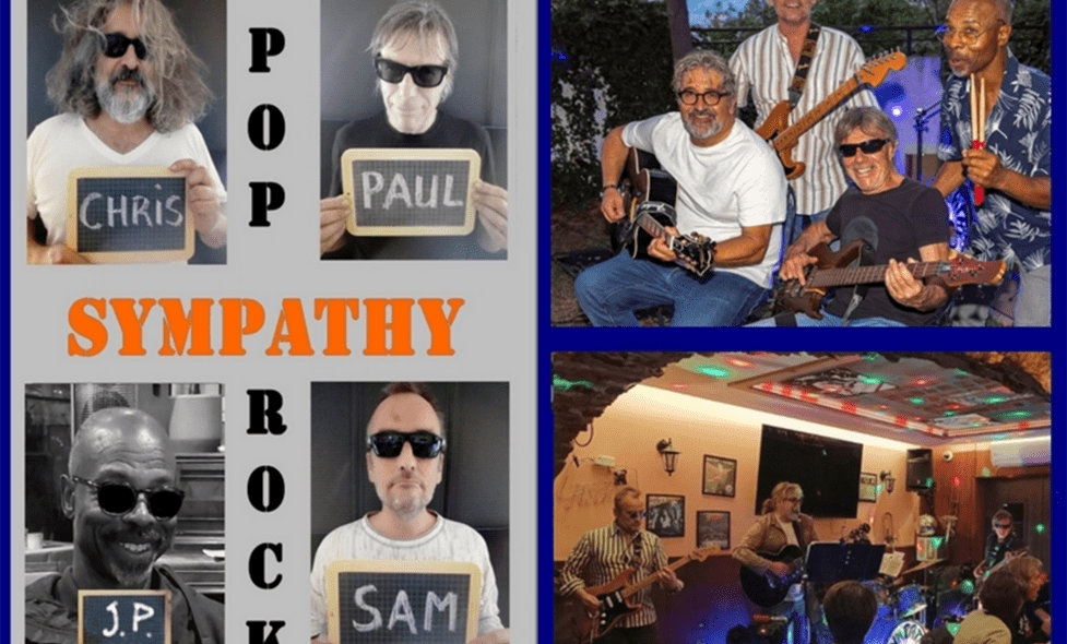 SYMPATHY (Pop/Rock - Reprises ann�es 70/80) � Soir�es Estivales du D�partement