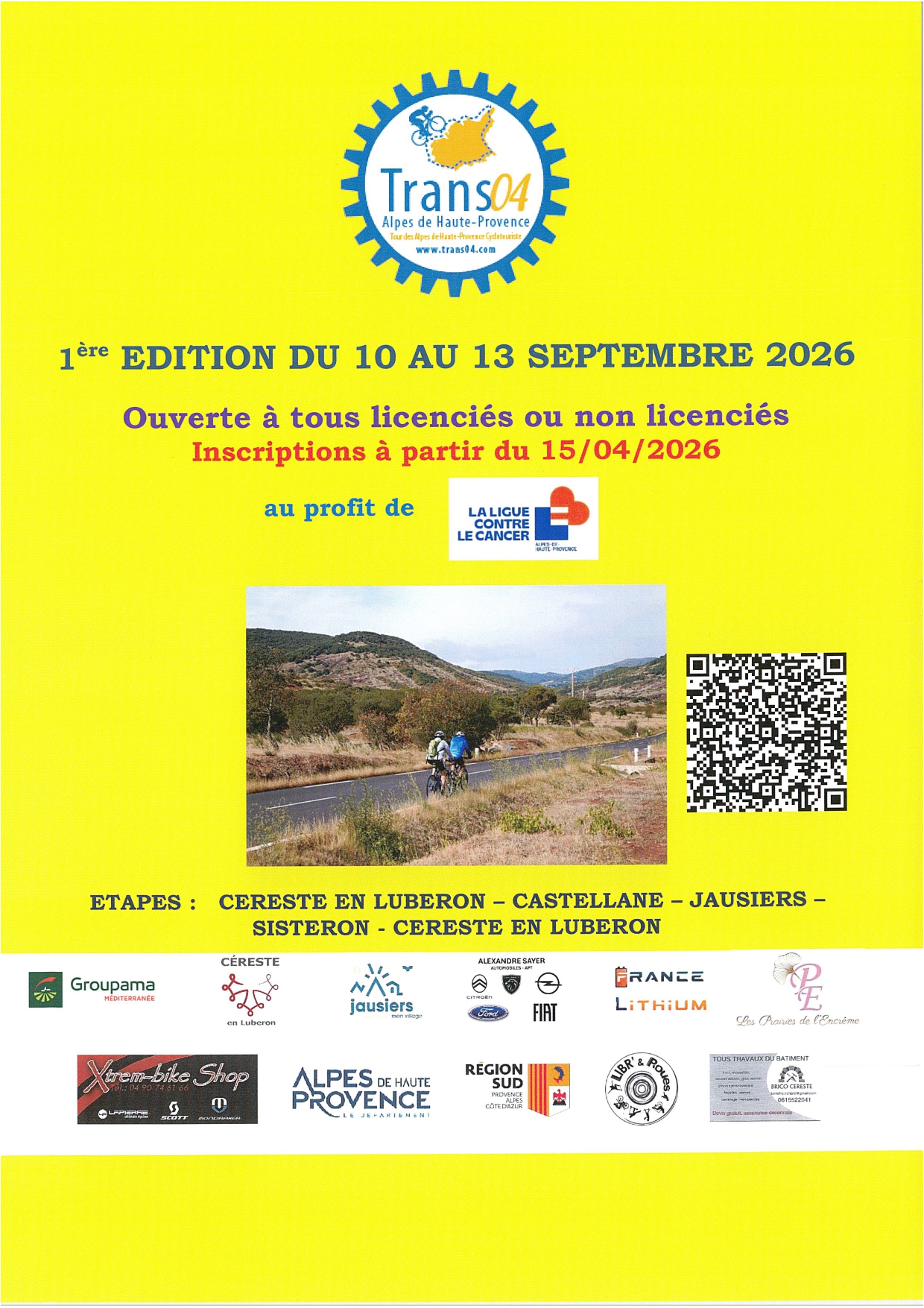 La Trans 04 : �tape � Sisteron