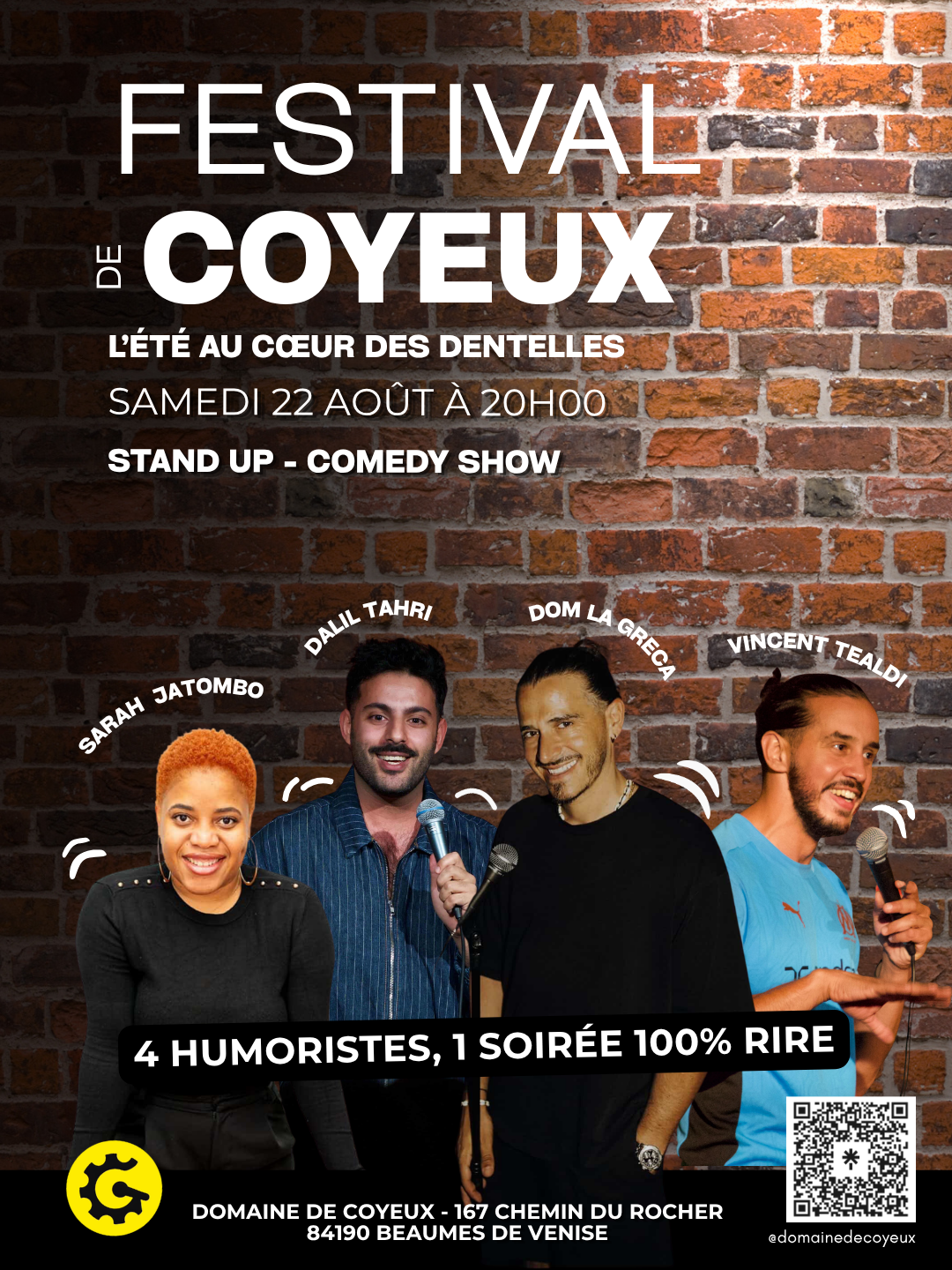 Festival de Coyeux : Stand-up - Comedy show