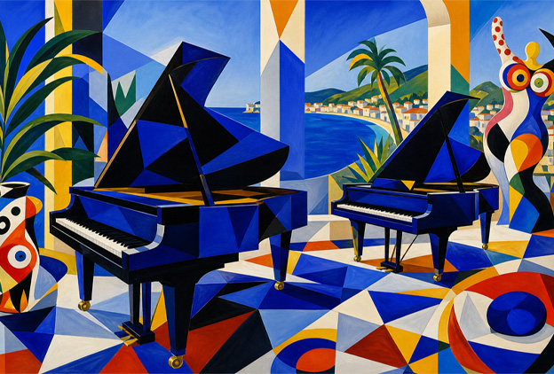La French Touch � 2 pianos - L'�l�gance fran�aise