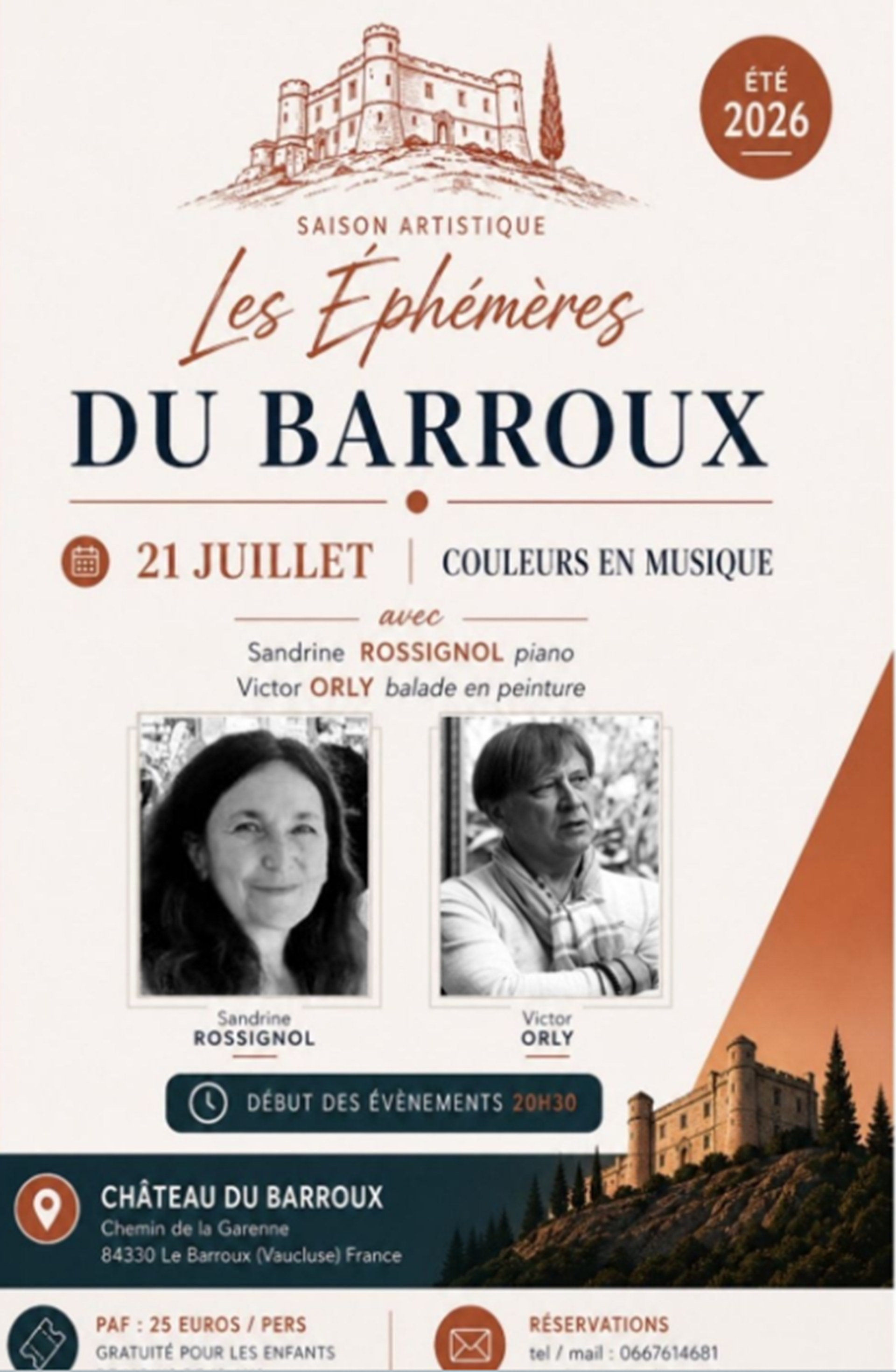 Les �ph�m�res du Barroux : Couleurs en musique