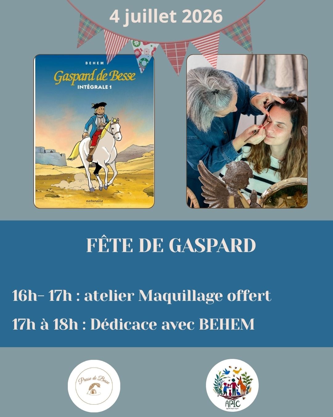 F�te de Gaspard � la presse de Besse