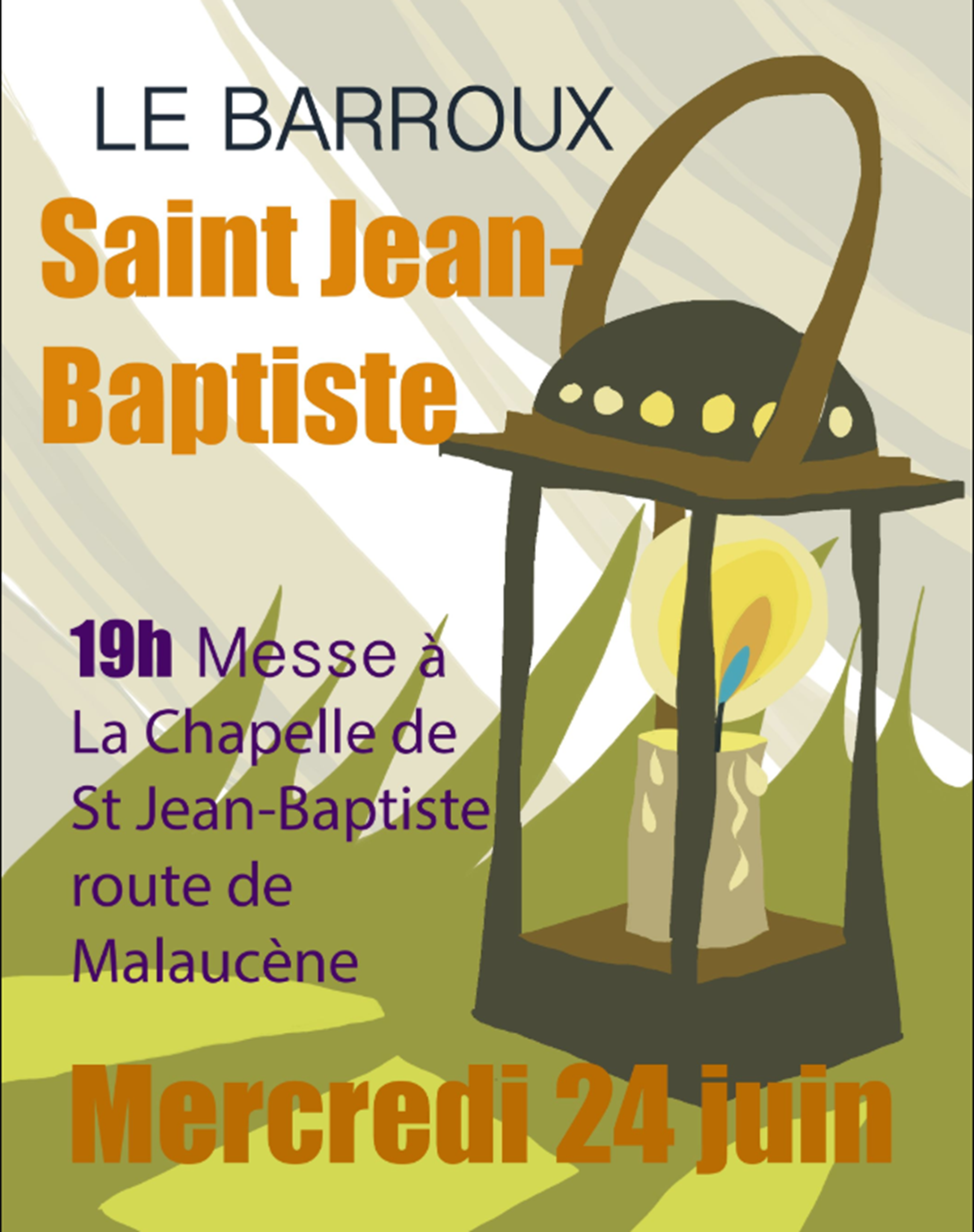 Messe Saint jean-baptiste