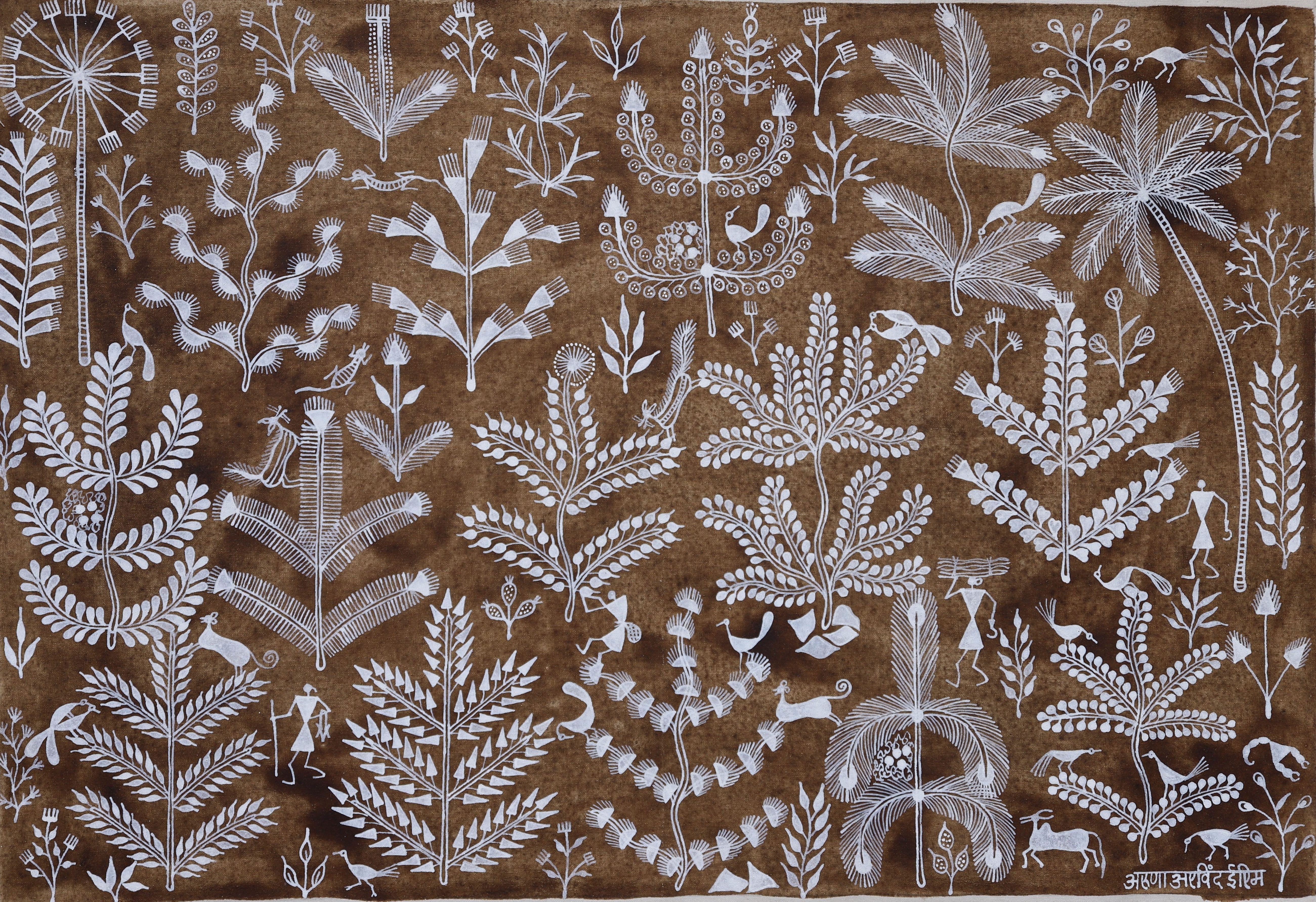 Warlis, peintres de la Terre