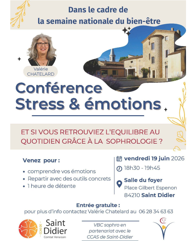 Conf�rence Stress et �motions