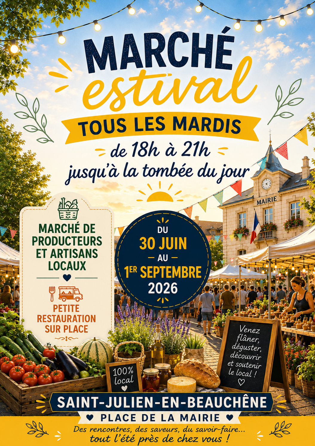 March� de Saint-Julien-en-Beauch�ne