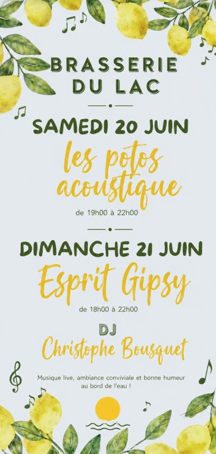 F�te de la musique � la Brasserie du Lac