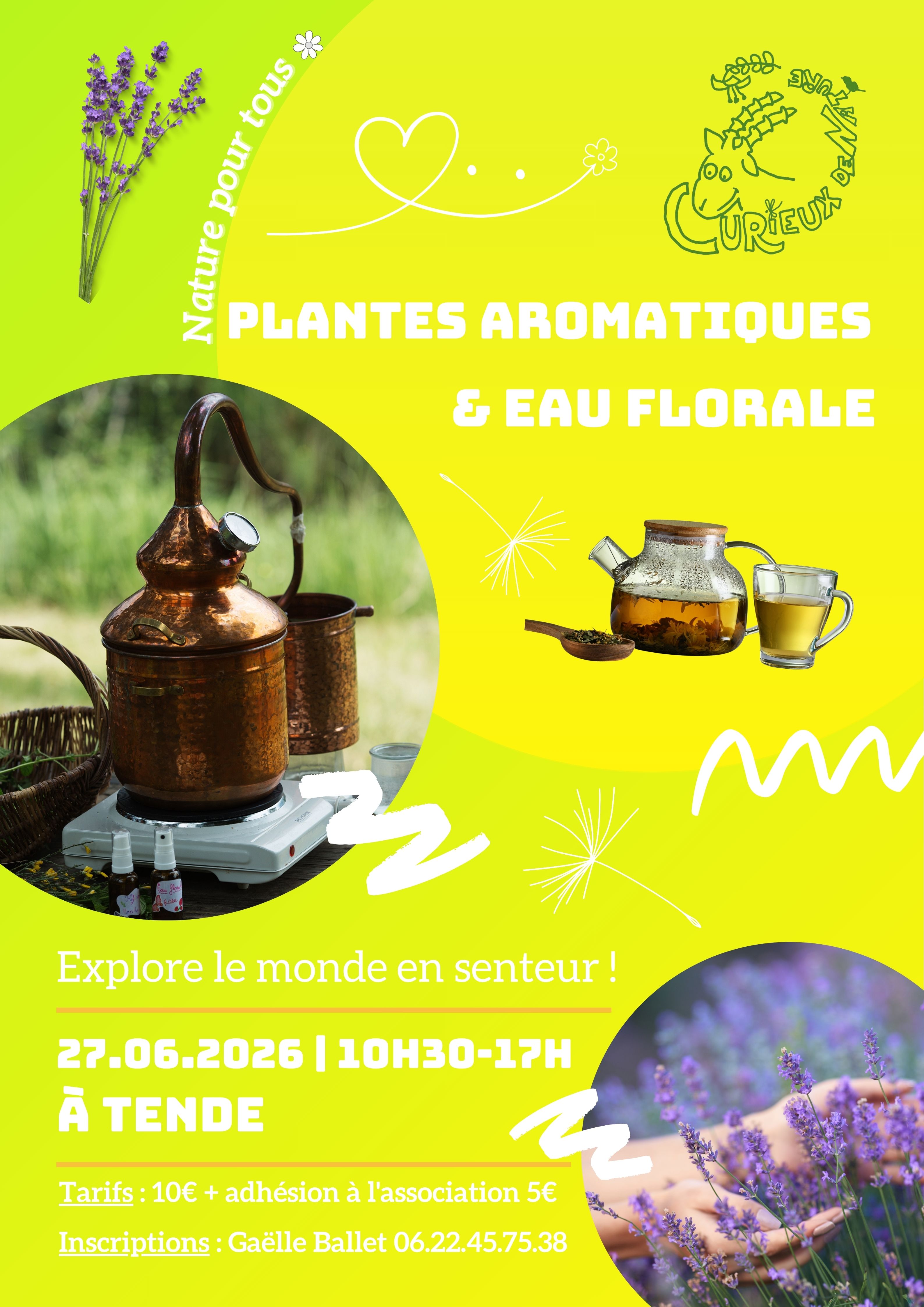 Ateliers plantes aromatiques & eau florale