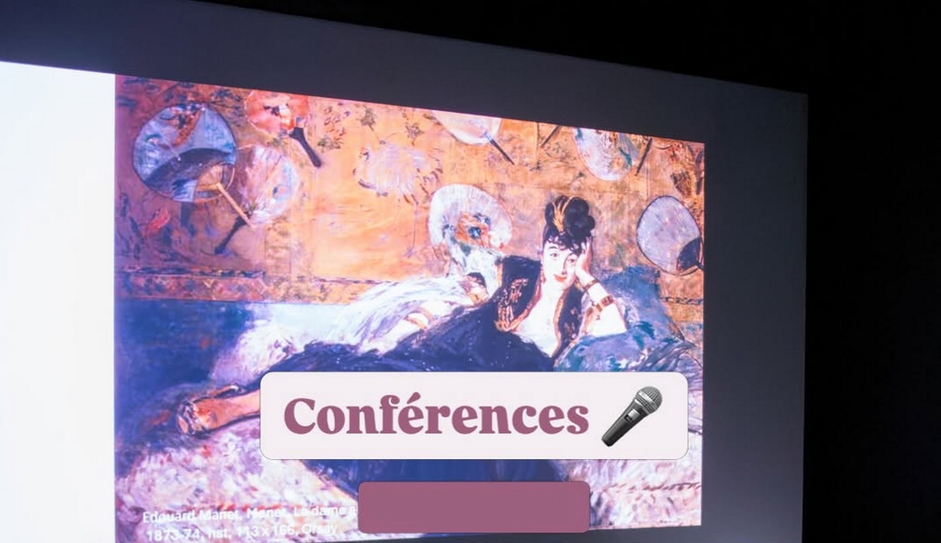 Conf�rence - Montmartre et sa vie artistique � l'�poque de Toulouse-Lautrec