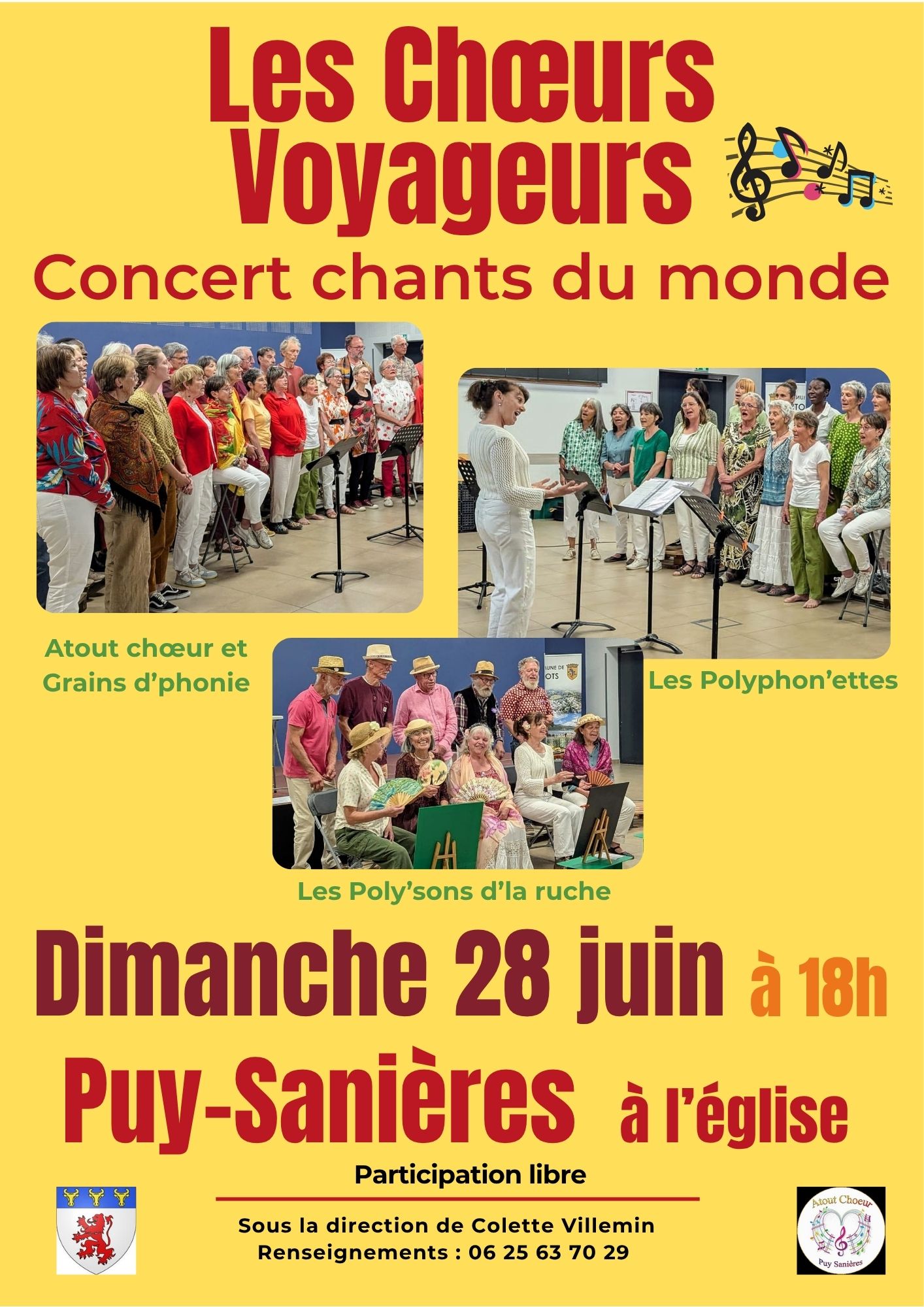 Concert - Chant chorale des Ch�urs Voyageurs