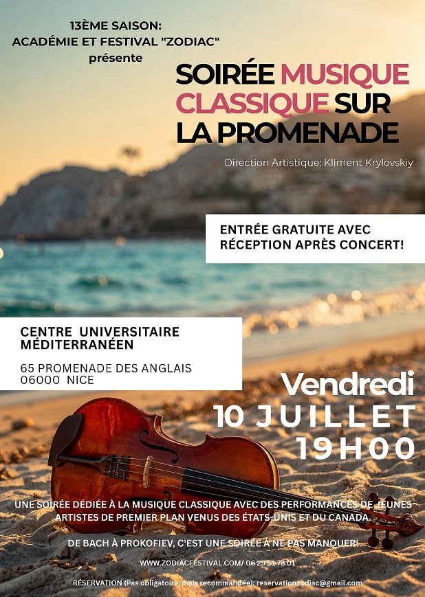 Soir�e musique classique sur la Promenade