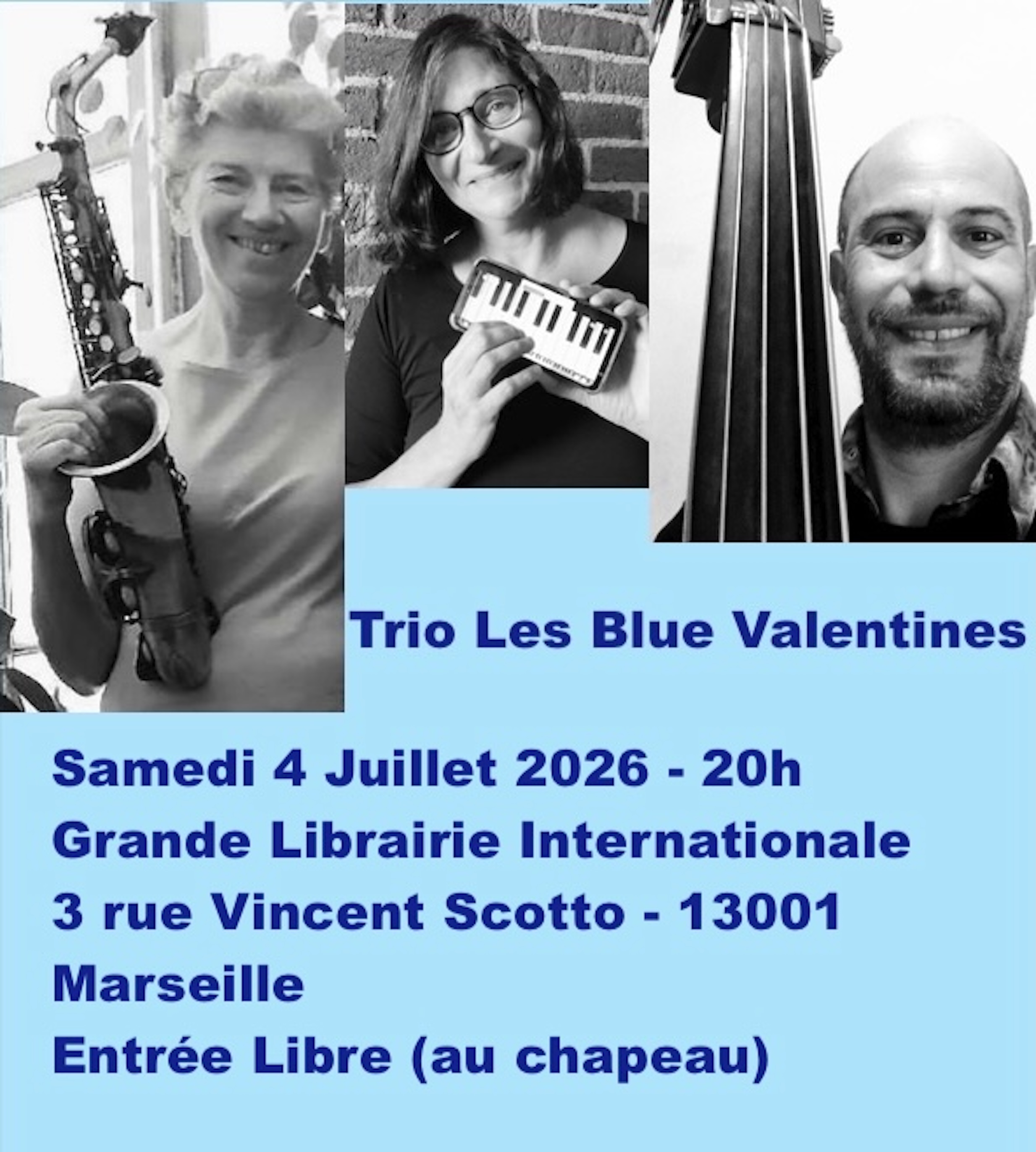 Trio Les Blue Valentines