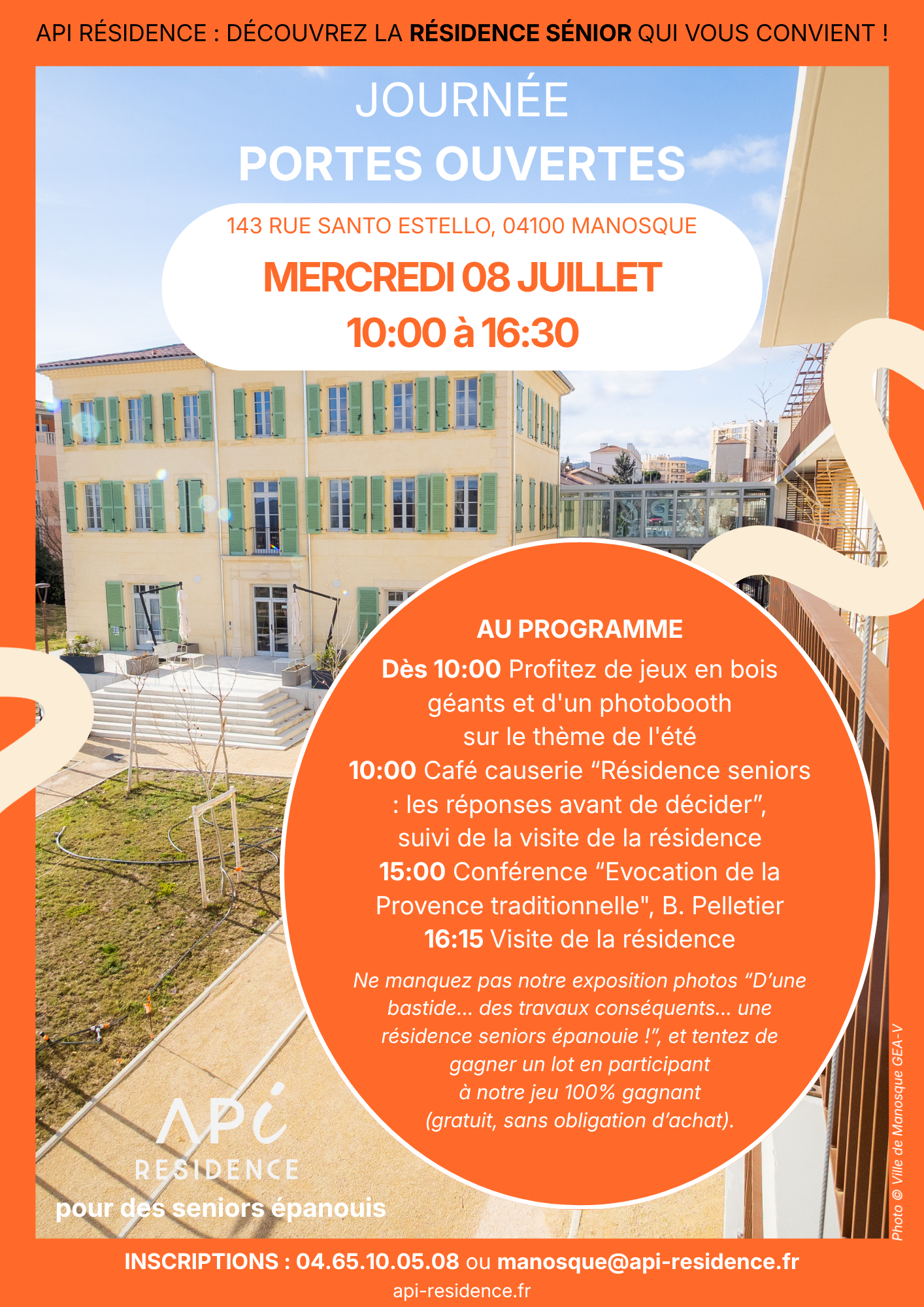 Journ�e portes ouvertes chez API r�sidence Manosque