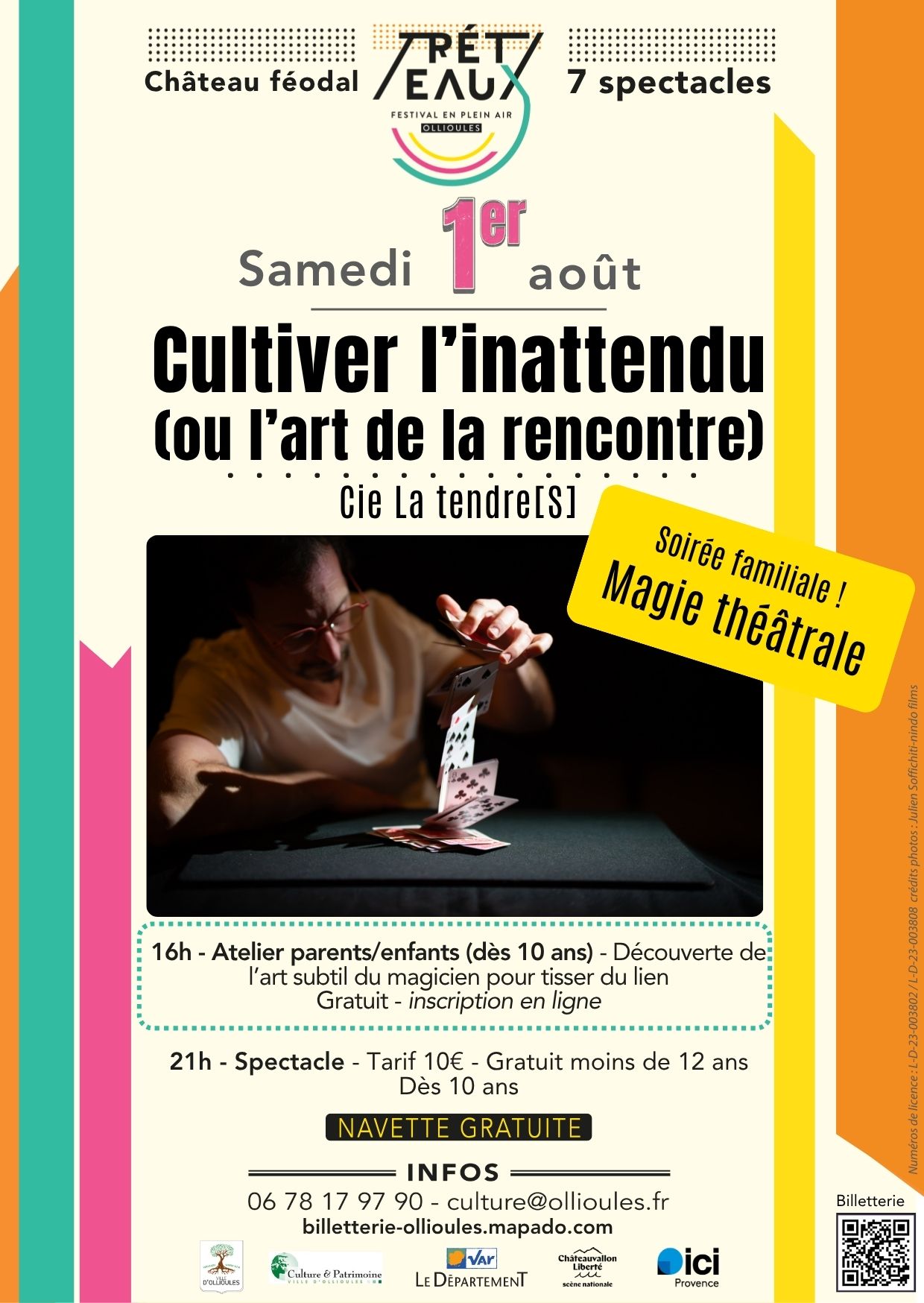 Festival Les Tr�teaux : Soir�e familiale - Spactacle 