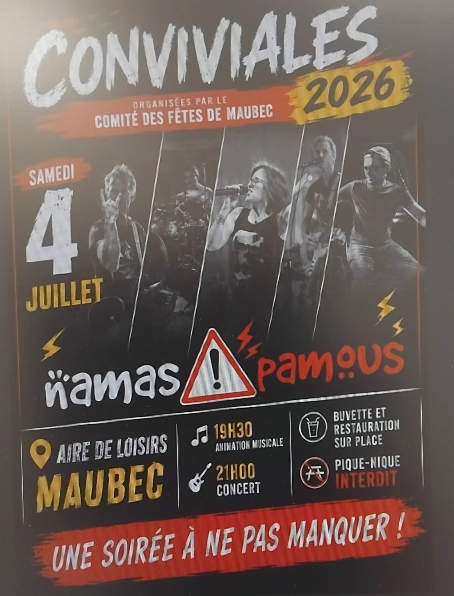 Namas Pamous - Les Conviviales