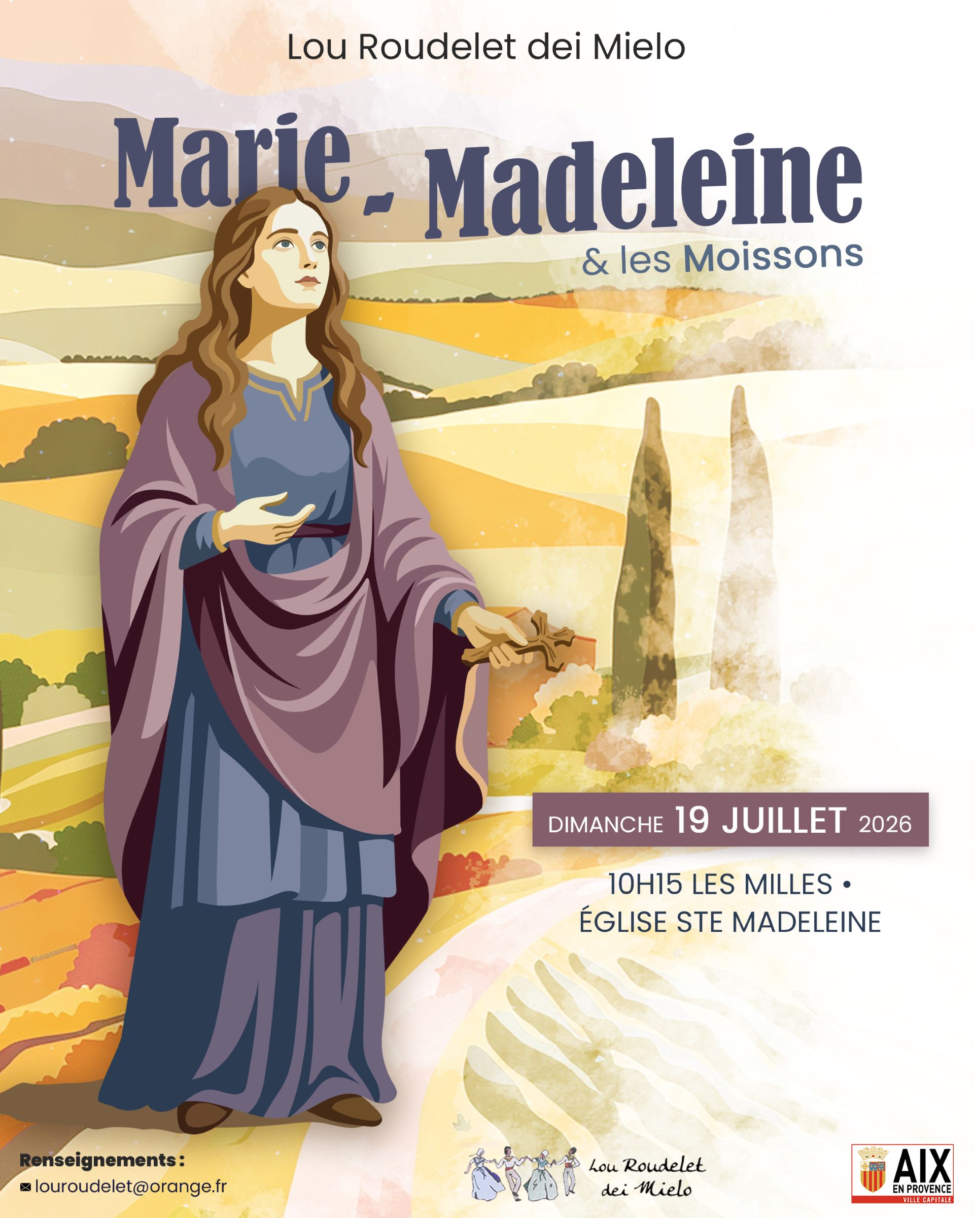 Messe de Sainte Marie-Madeleine et des Moissons