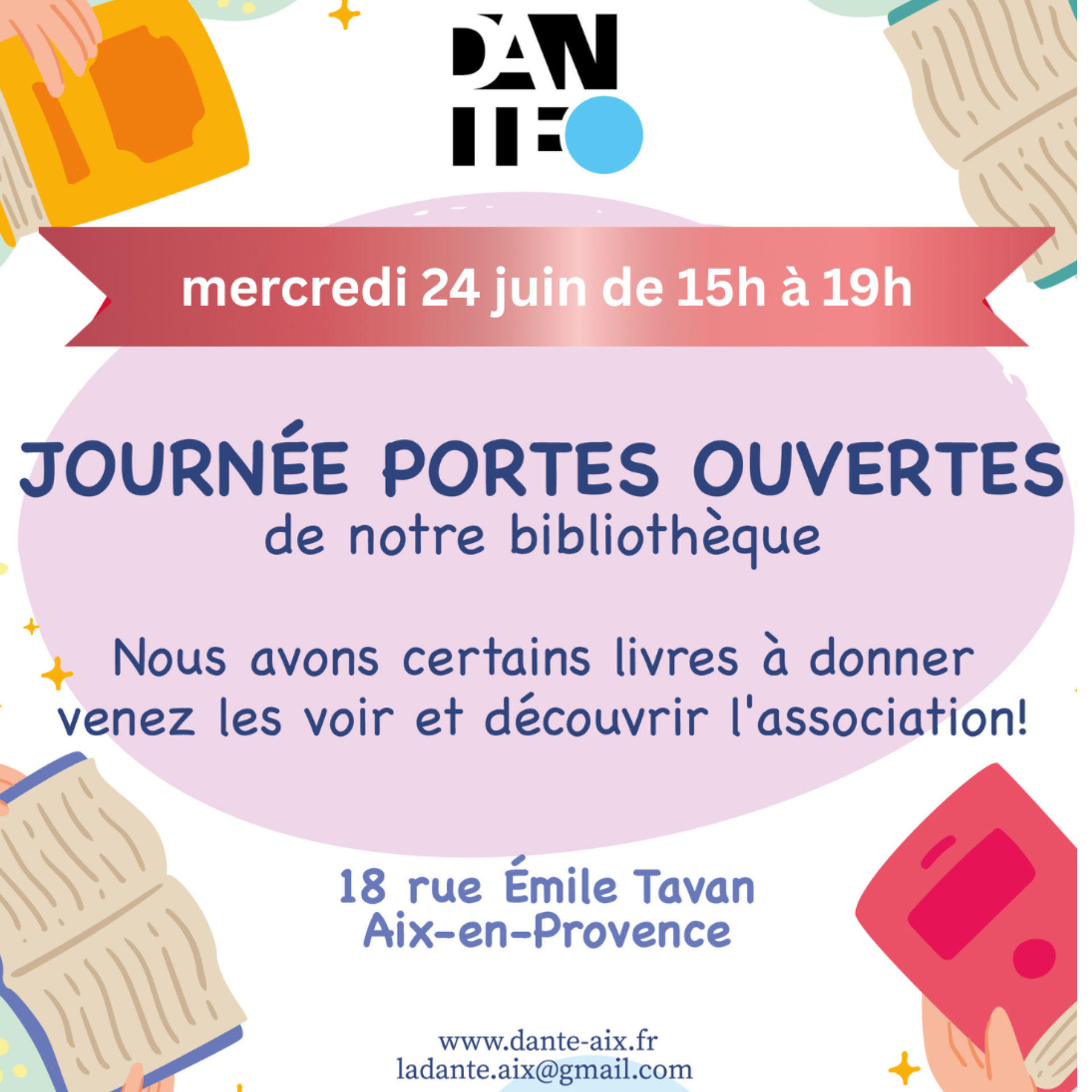 Journ�e Portes Ouvertes Association Dante Alighieri