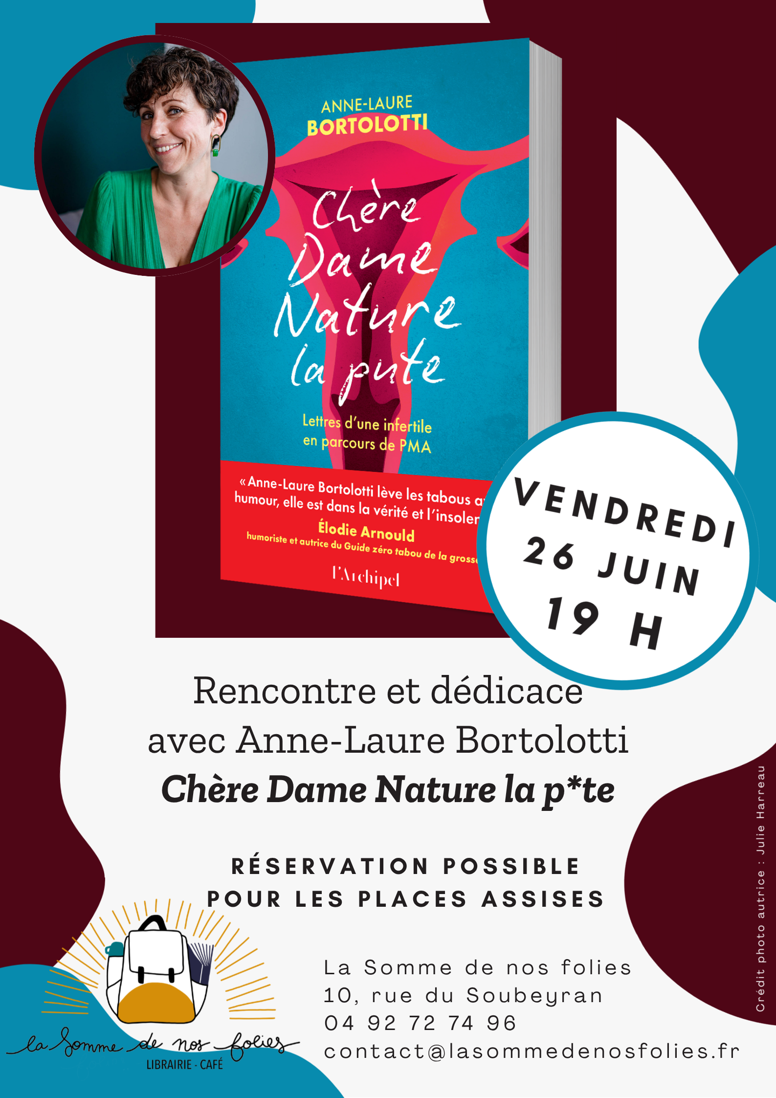 Rencontre et d�dicace avec Anne-Laure Bortolotti