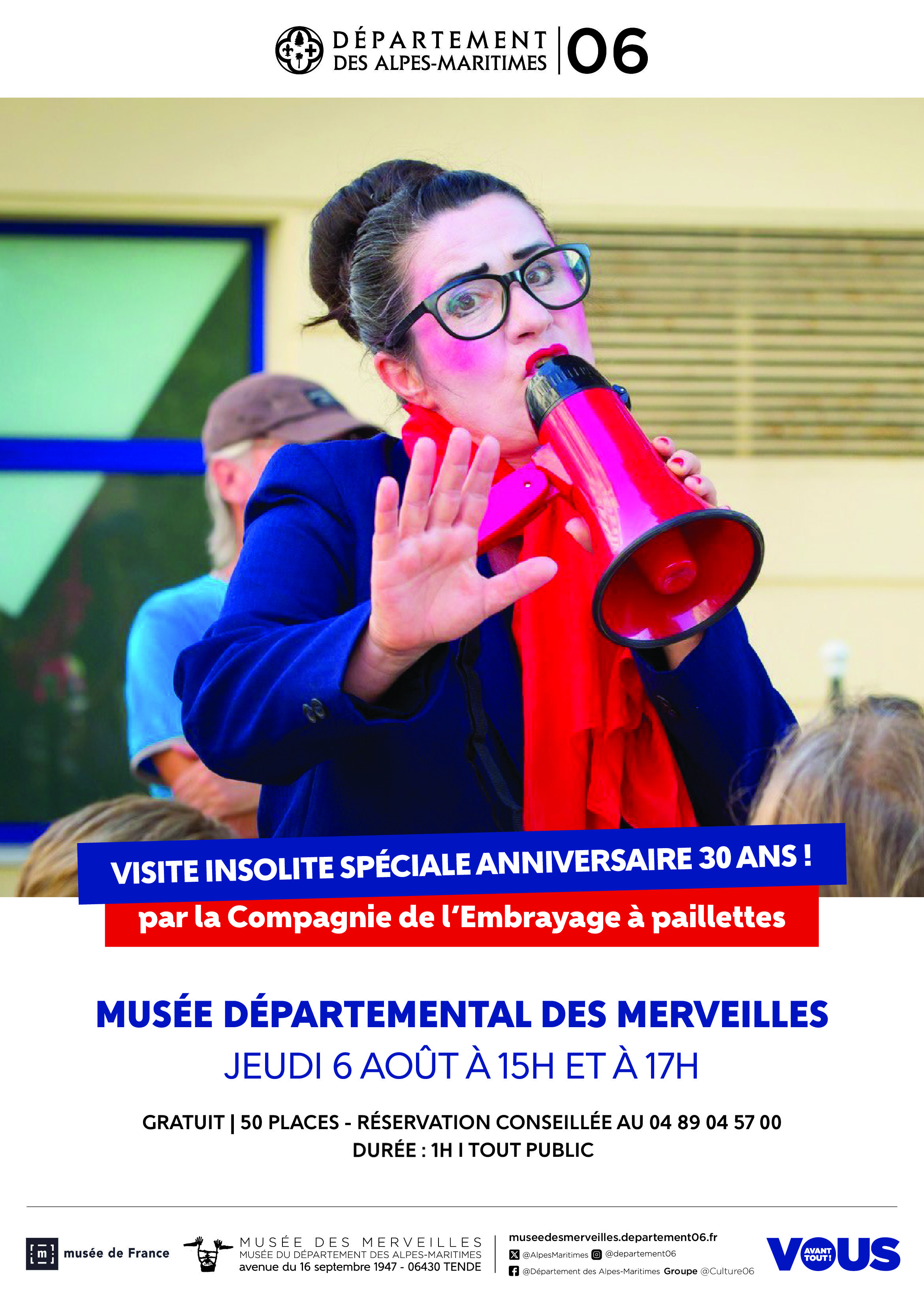 Visite insolite sp�ciale anniversaire 30 ans !