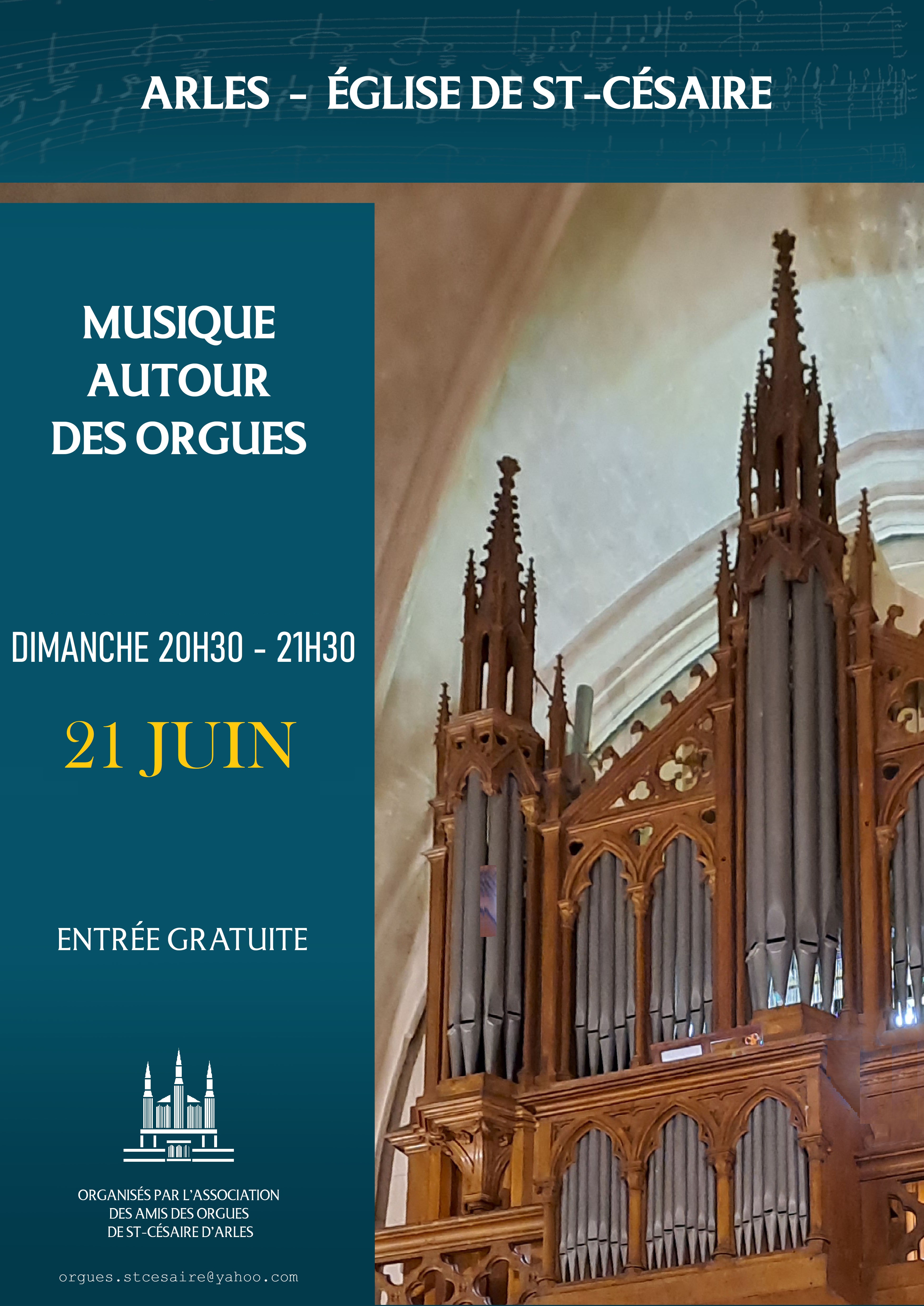 F�te de la musique � l'orgue de St C�saire