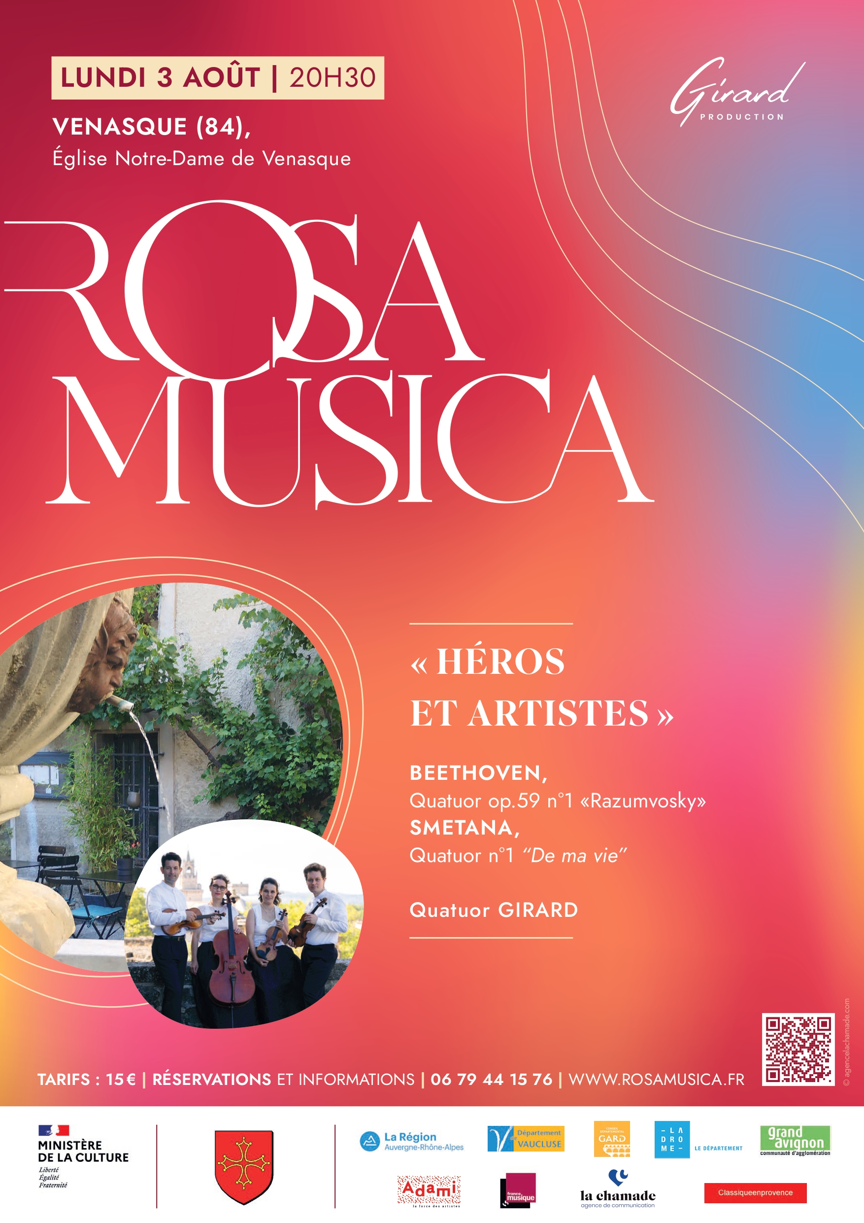 Rosa Musica : H�ros et Artistes.
