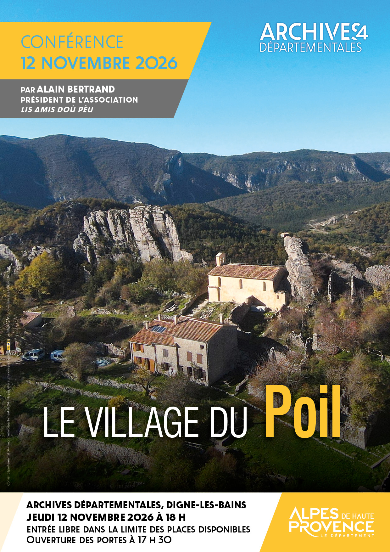Conf�rence - Le village du Poil