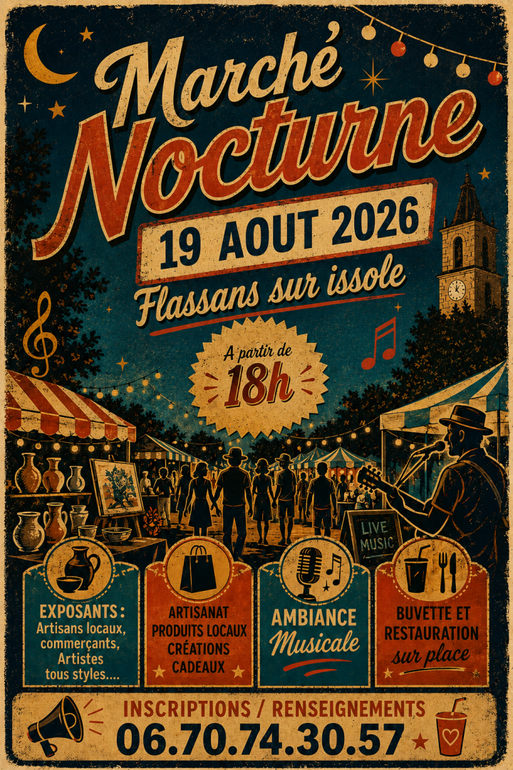 March� nocturne � Flassans