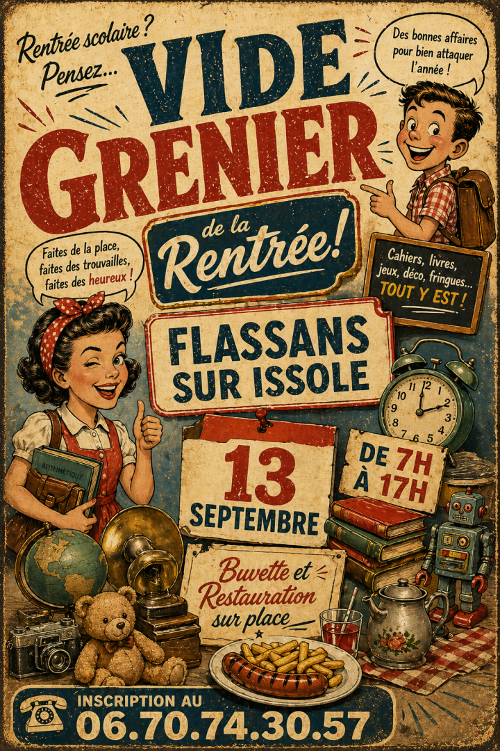 Vide grenier de la rentr�e