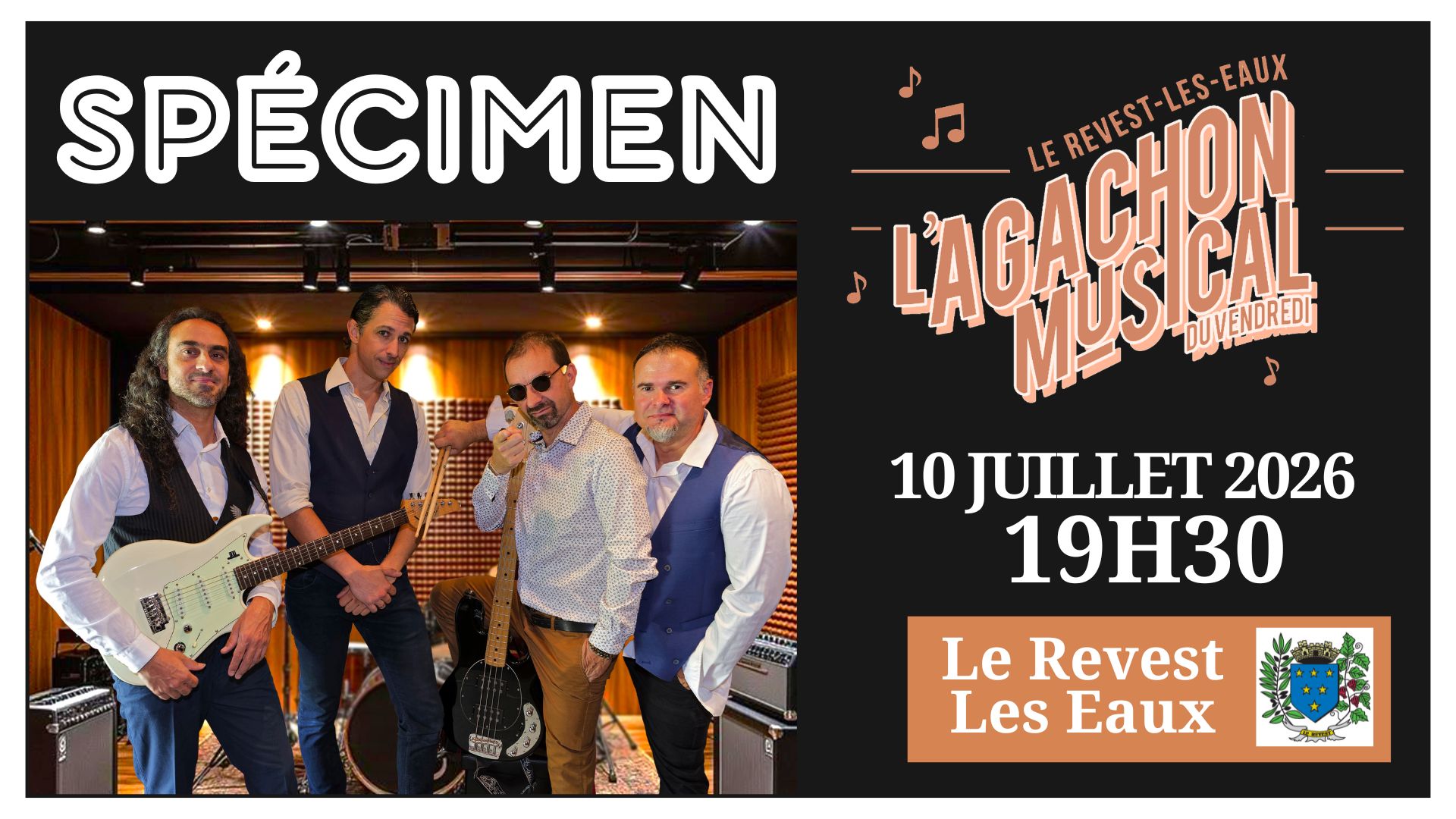 Concert - Sp�cimen - L'Agachon musical du vendredi