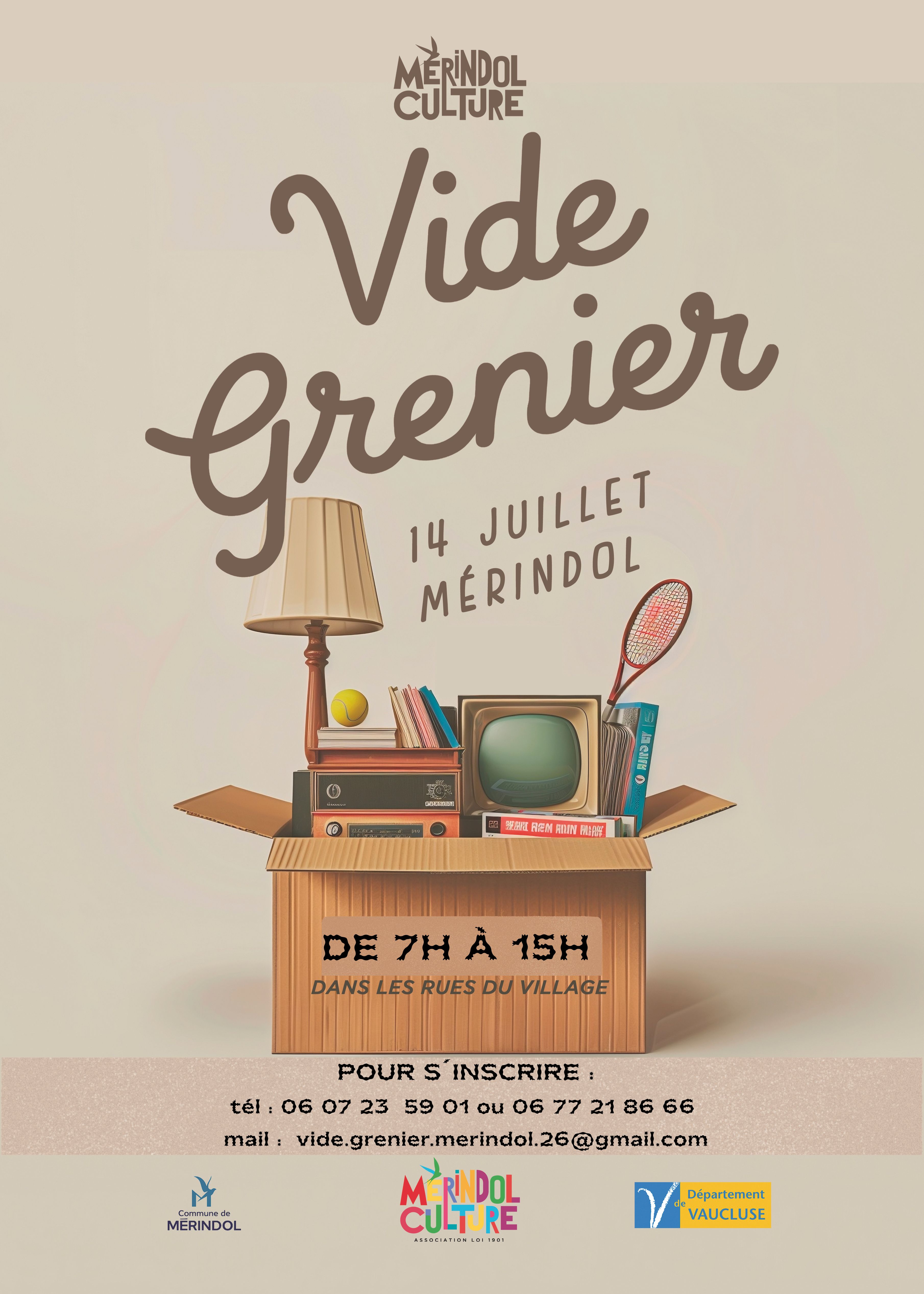 Vide-grenier de M�rindol Culture