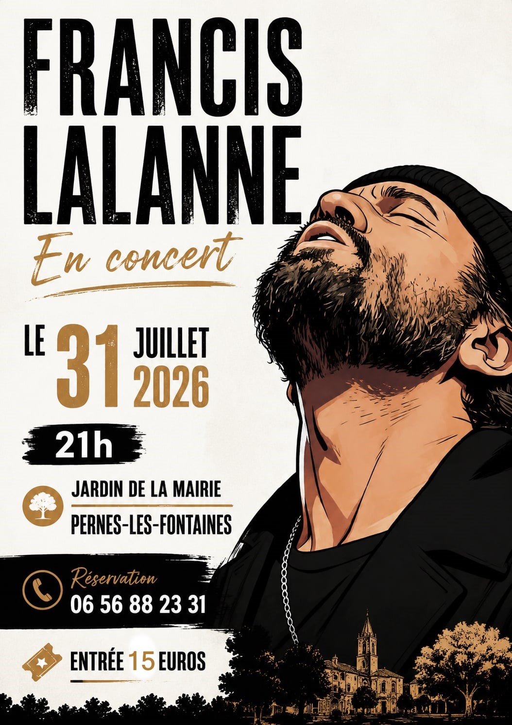 Francis Lalanne en concert
