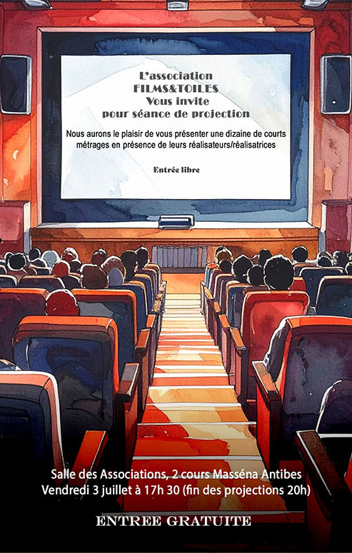 S�ance de projection - Association Films&Toiles